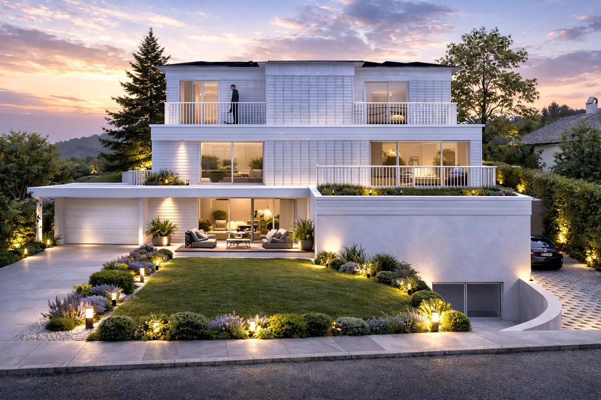 Deux unités de maison modernes dans un emplacement idéal près de Wenkenpark (projet de construction neuve)