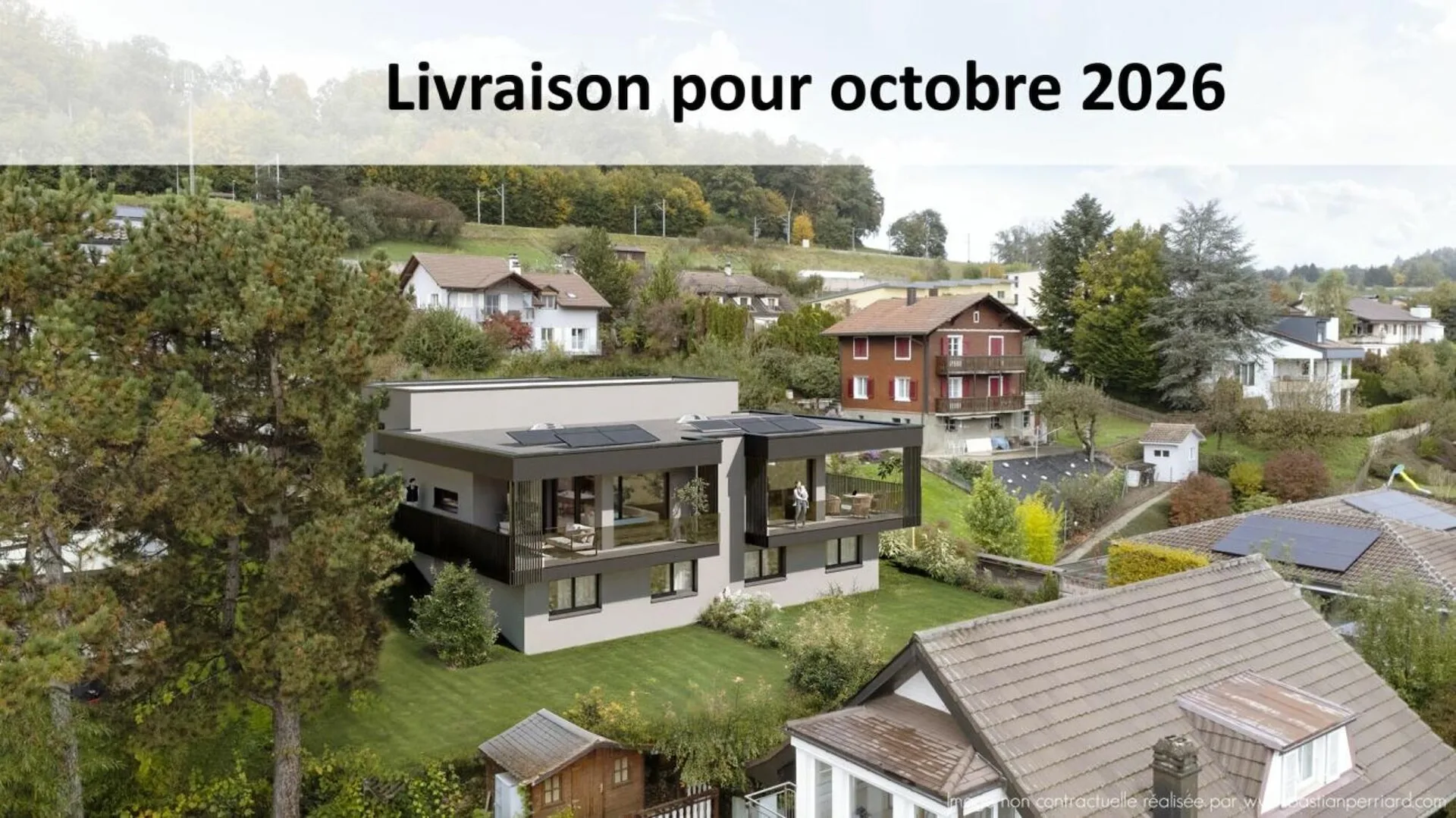 Villa jumelle 5.5 pièces à Matran