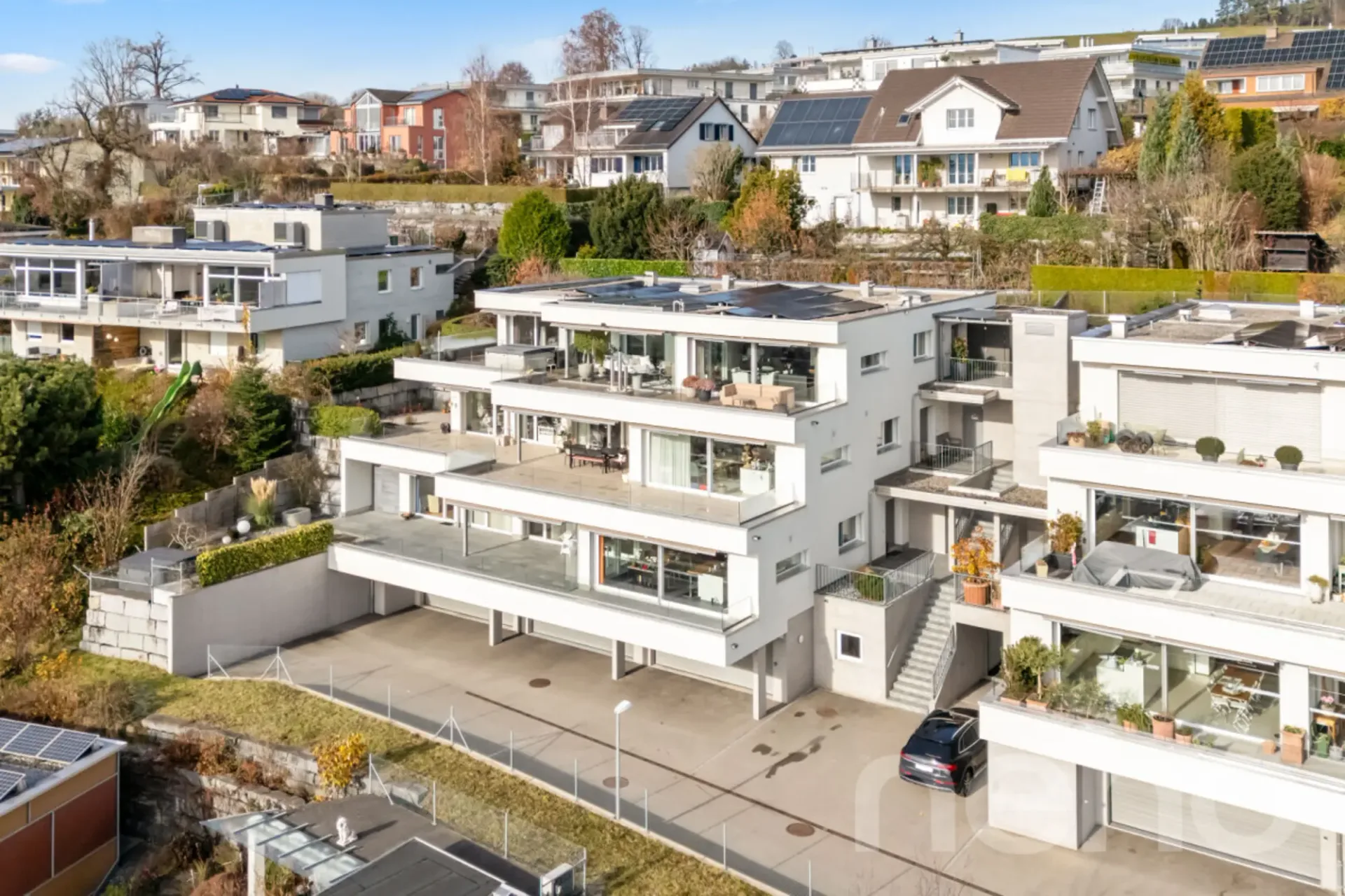 Exclusive attic terrace apartment in Wil - peace, style, and panoramic view
