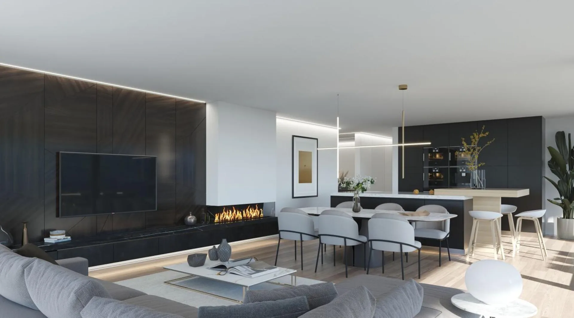 Neue, grosszügige 2.5-Zimmer-Wohnung – Central Park Living