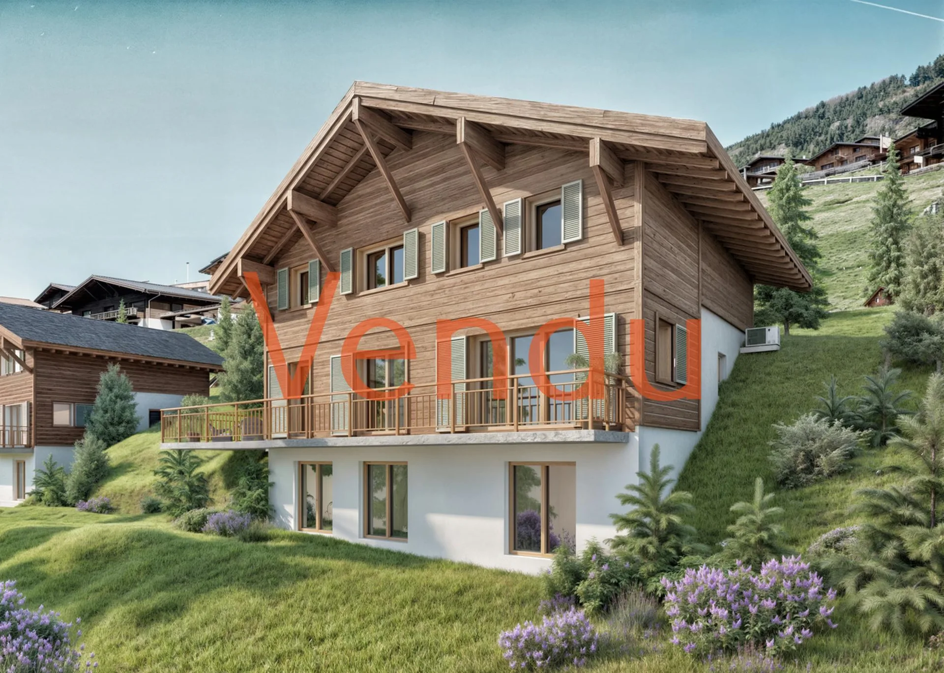 Les Terrasses de la Mate votre chalet à Val-d'Illiez !