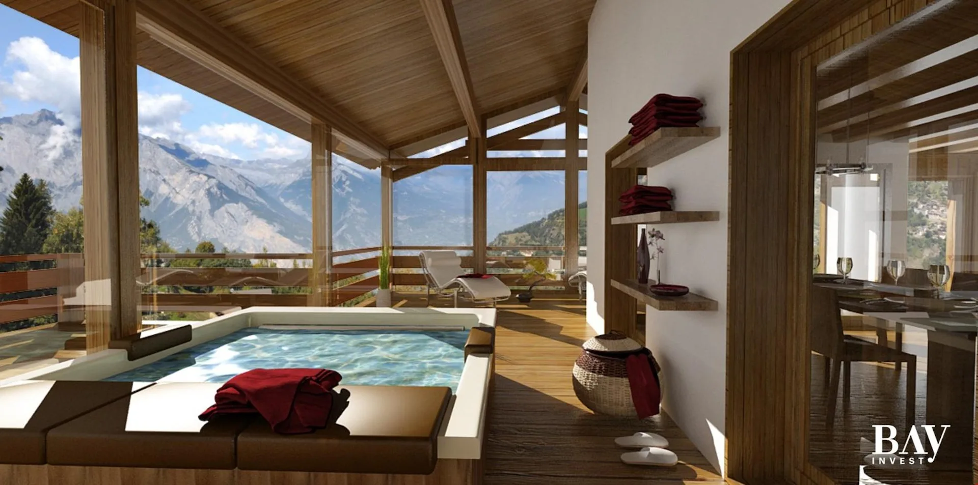 La Tzoumaz/Verbier: Luxuschalet für Ausländer zugänglich