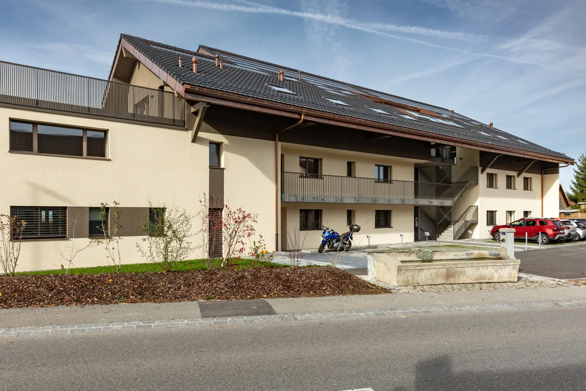 Magnifique duplex neuf de 5.5 pièces à 4 minutes de Romont - LOT 2.4