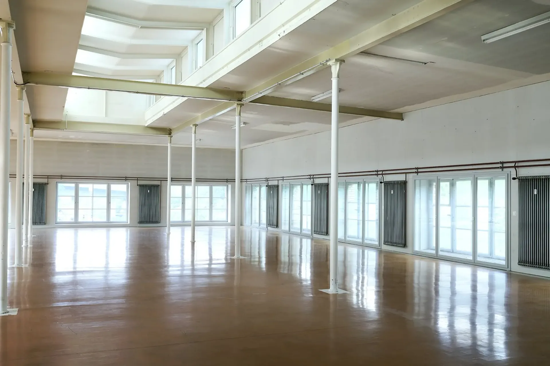 Grosszügige Gewerbe-/Büro-/Studiofläche mit hohen Decken und viel Tageslicht im The Valley