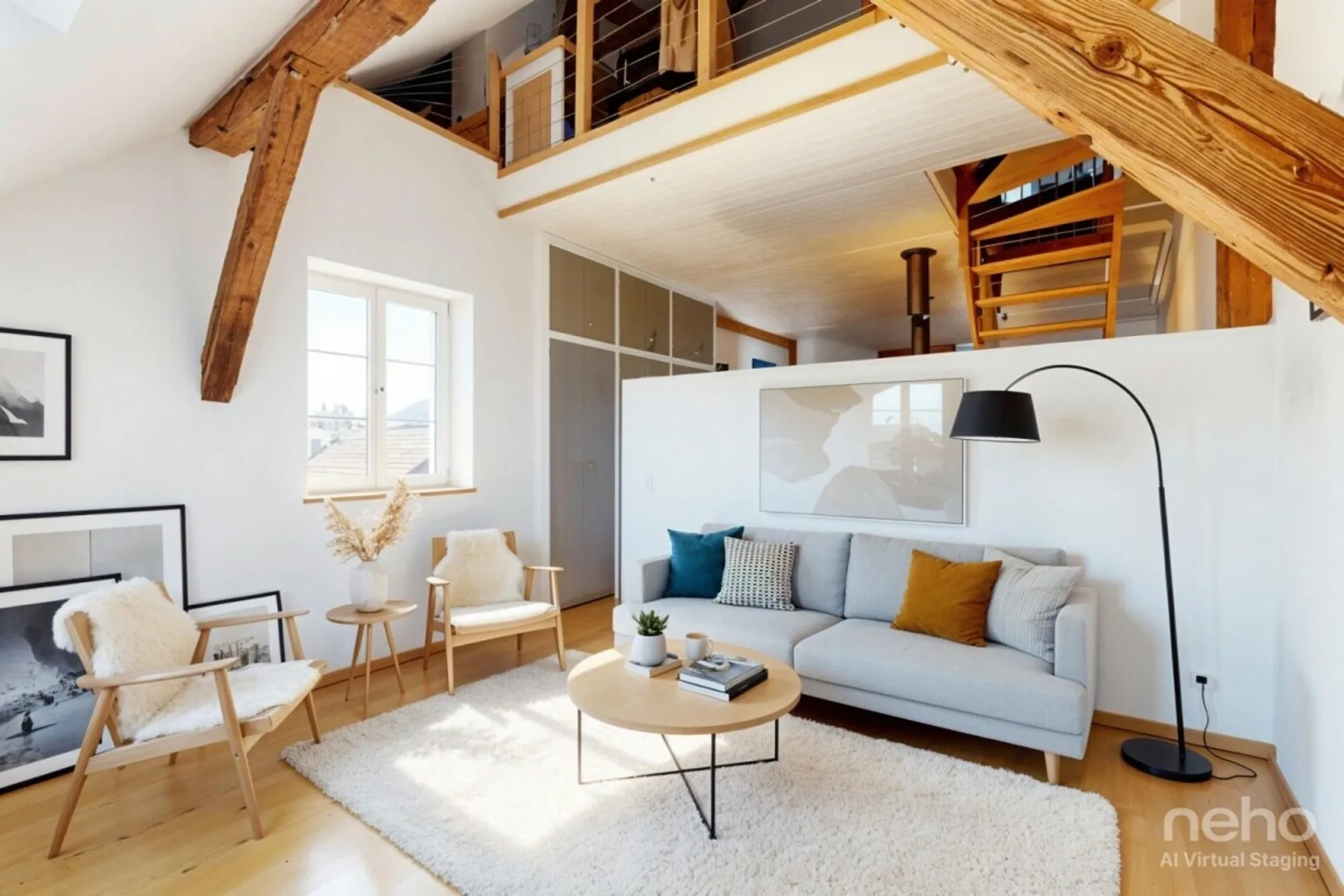 DUPLEX DE 2.5 PIÈCES AVEC JARDIN PARTAGÉ DANS UN CADRE CHAMPÊTRE
