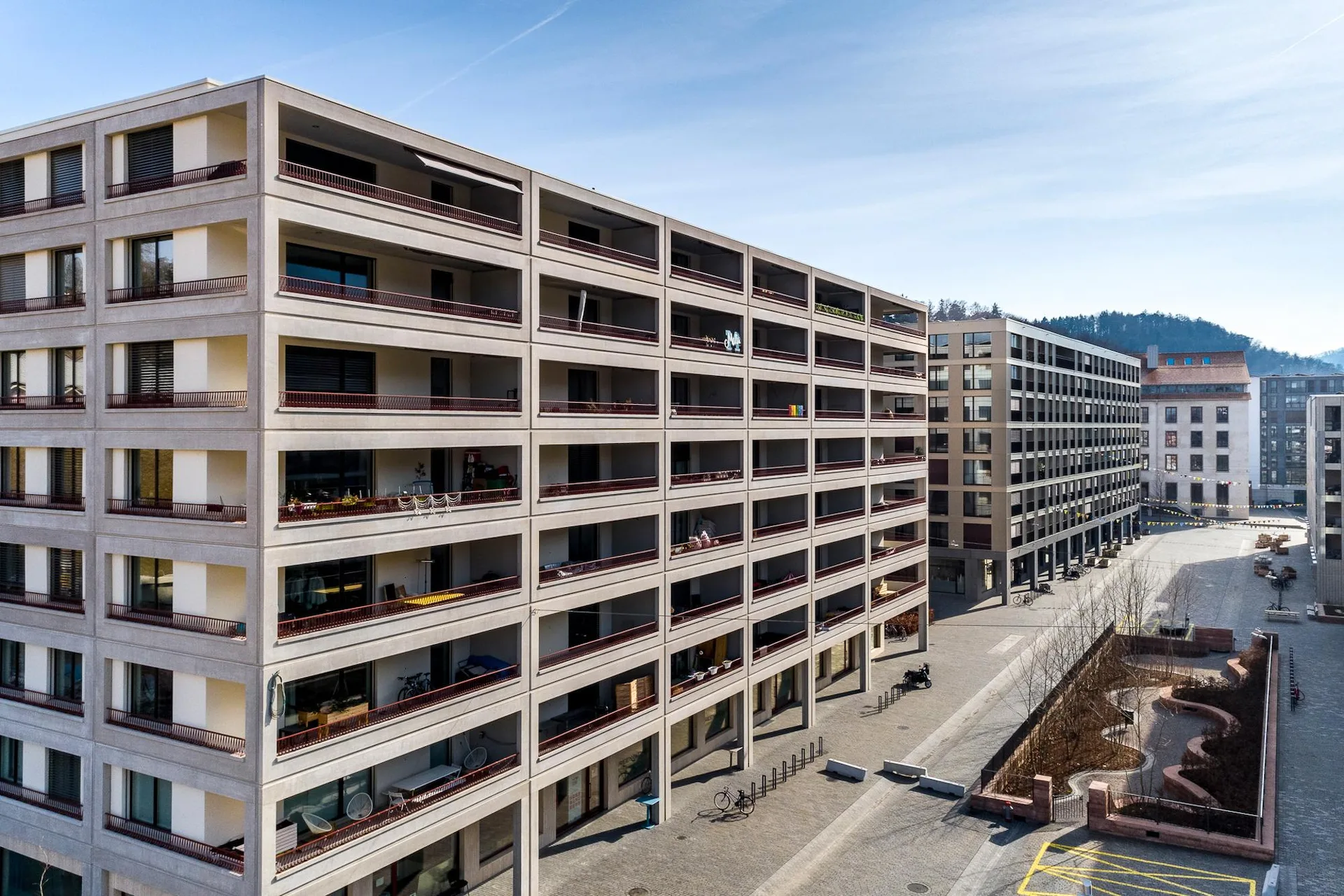 Grosszügige Singlewohnung in der Überbauung Greencity!