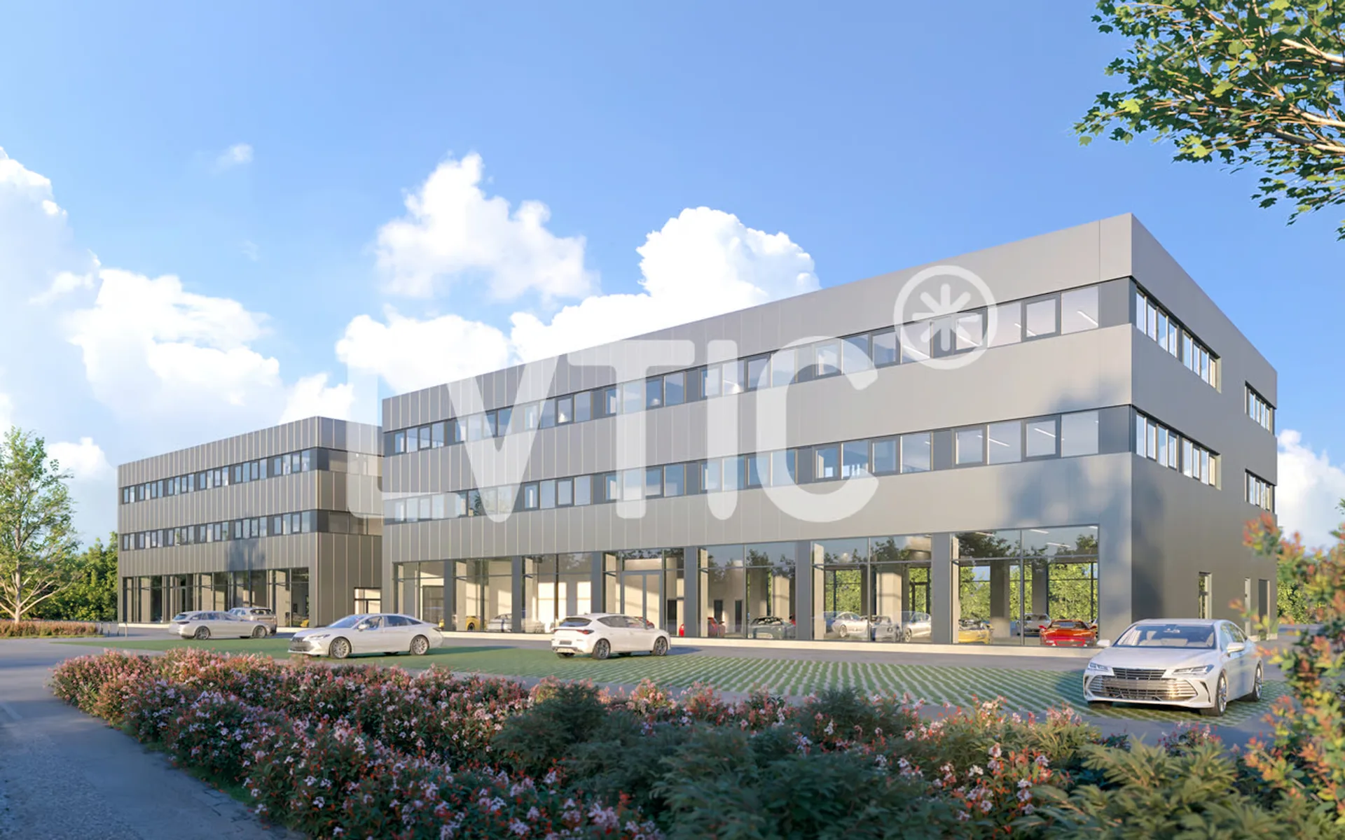 Verkaufsräume, Werkstätten, Büros von 3000 m2 teilbar in Nyon zu vermieten