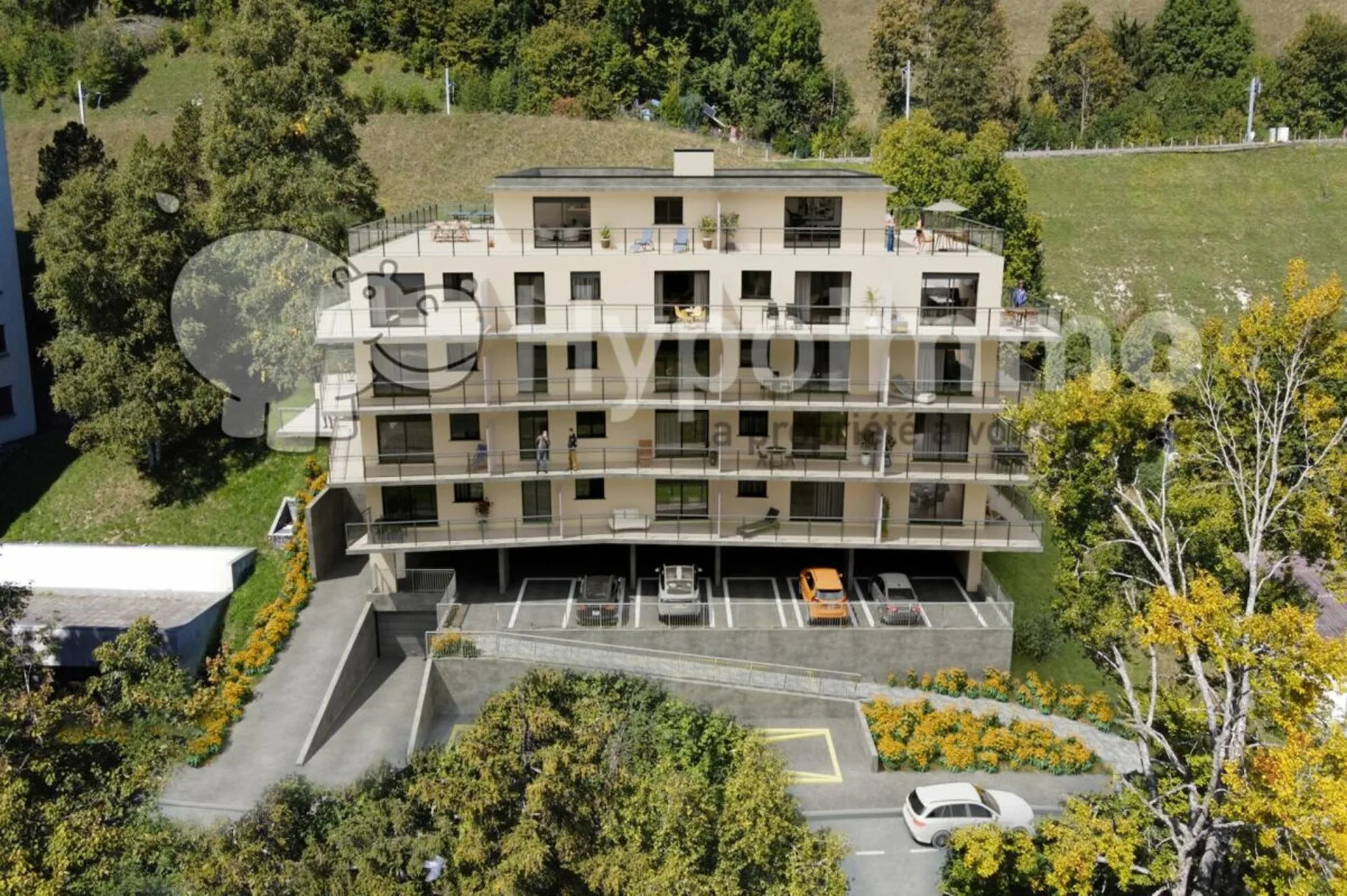 The Terraces of the Orchard - 2.5-room apartment (Lot 30)