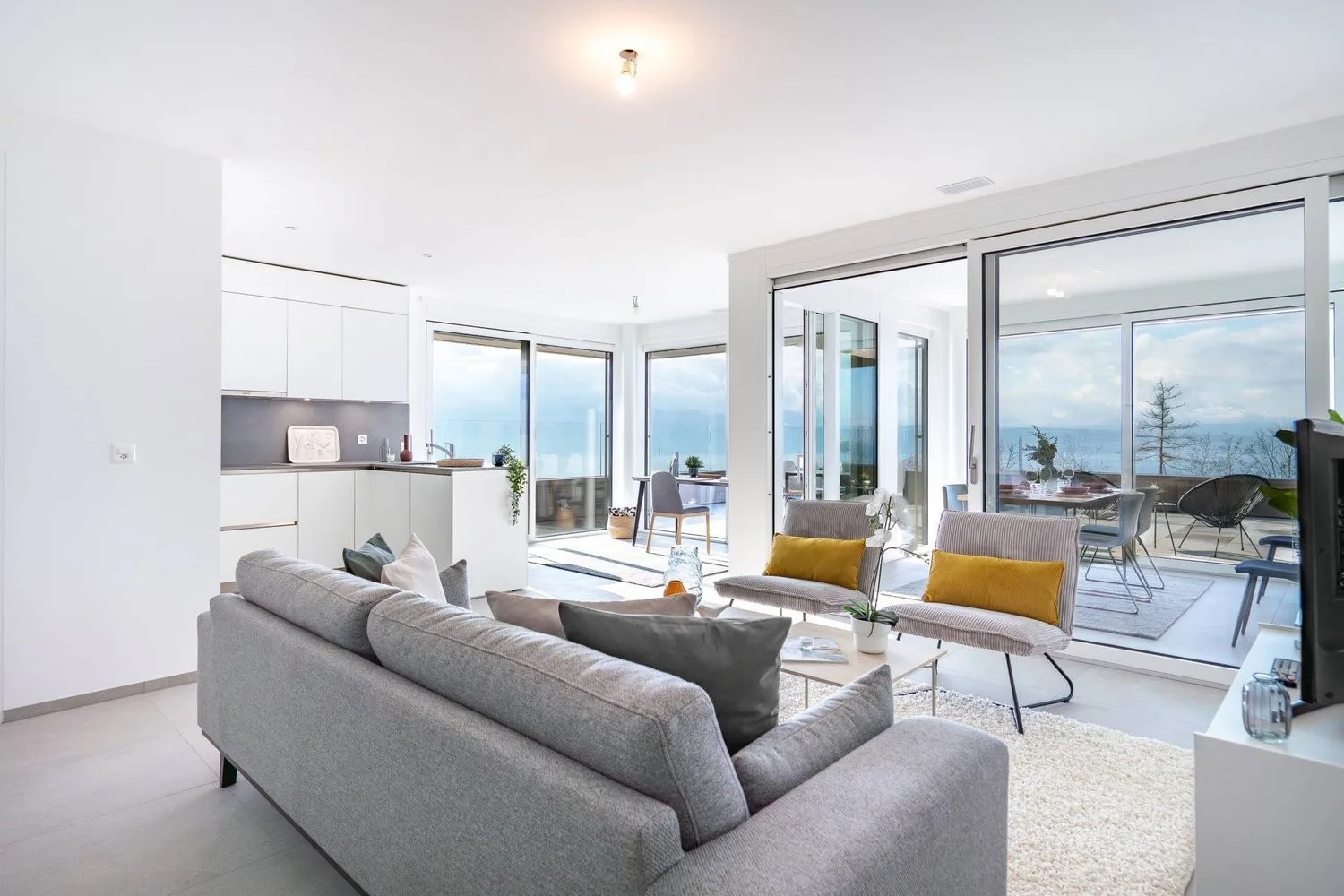 Appartement de 3,5 pièces avec vue sur le lac