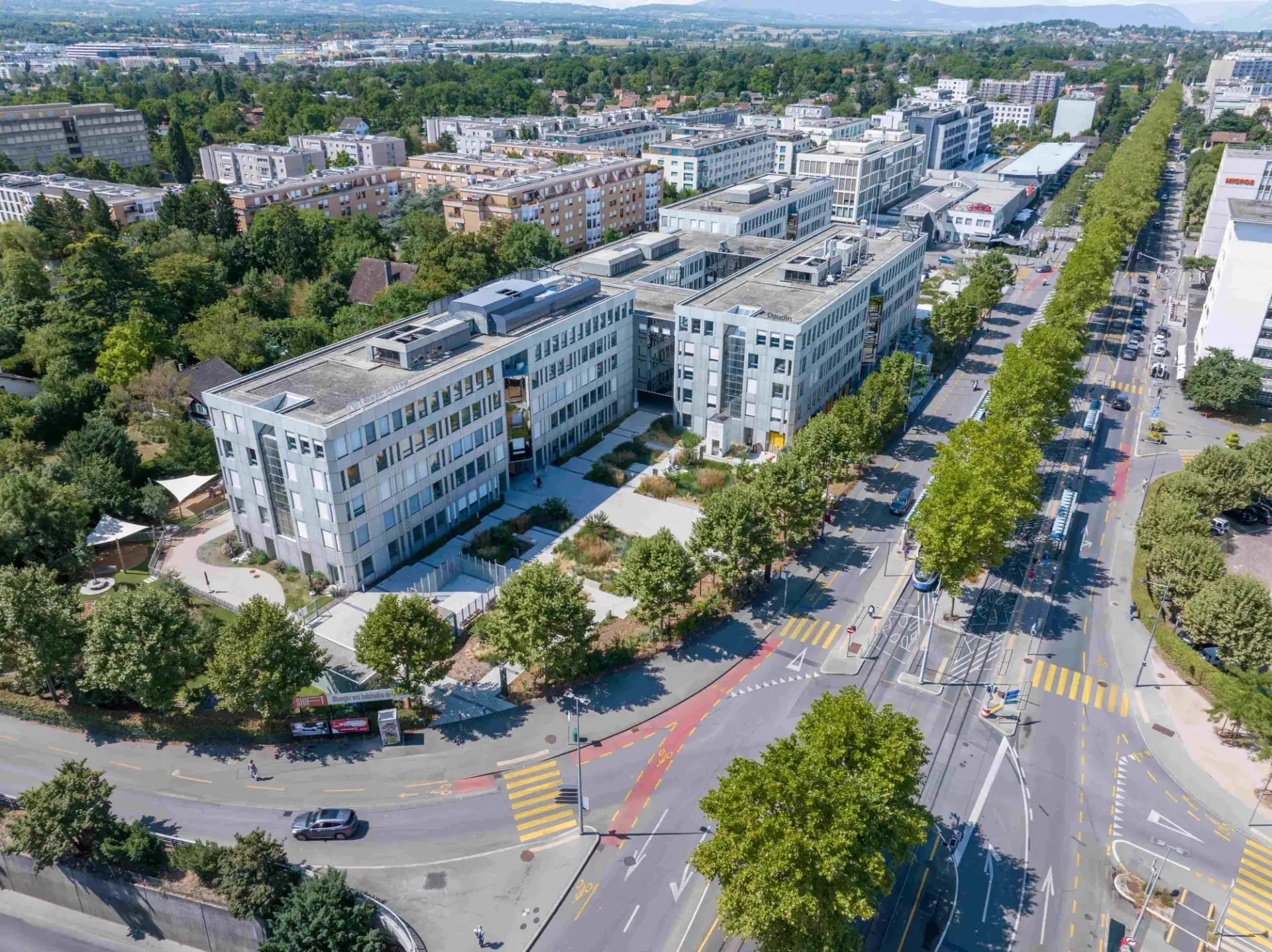 Büros zur Miete im Herzen einer einzigartigen Umgebung in Lancy