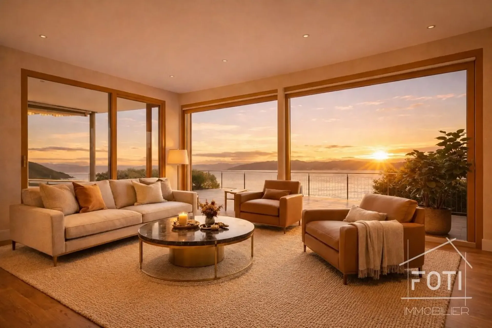 Magnifique villa avec vue sur le Lac Léman à 180 - Bien exclusif !