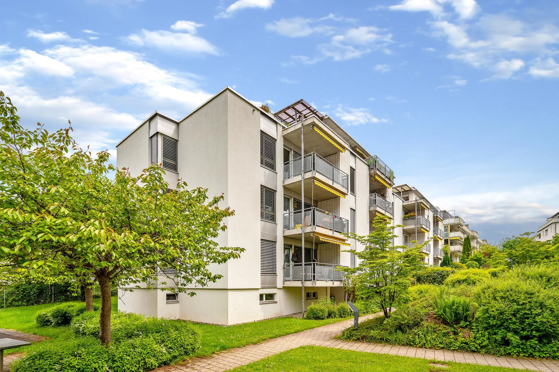 Gemütliche Wohnung mit natürlich grüner Umgebung