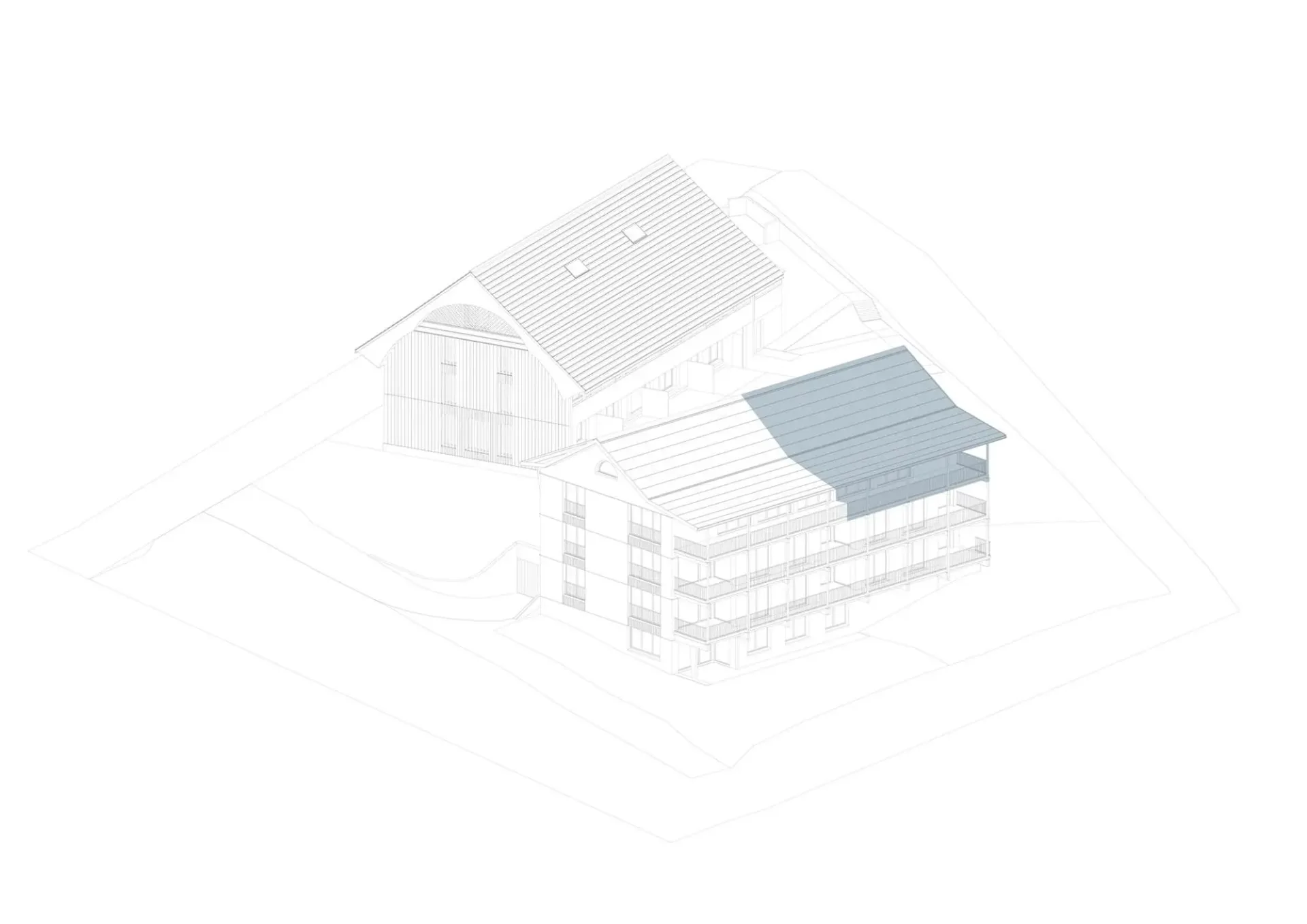 "Villigerscheune" 4.5 Zimmer Attika-Maisonette Wohnung