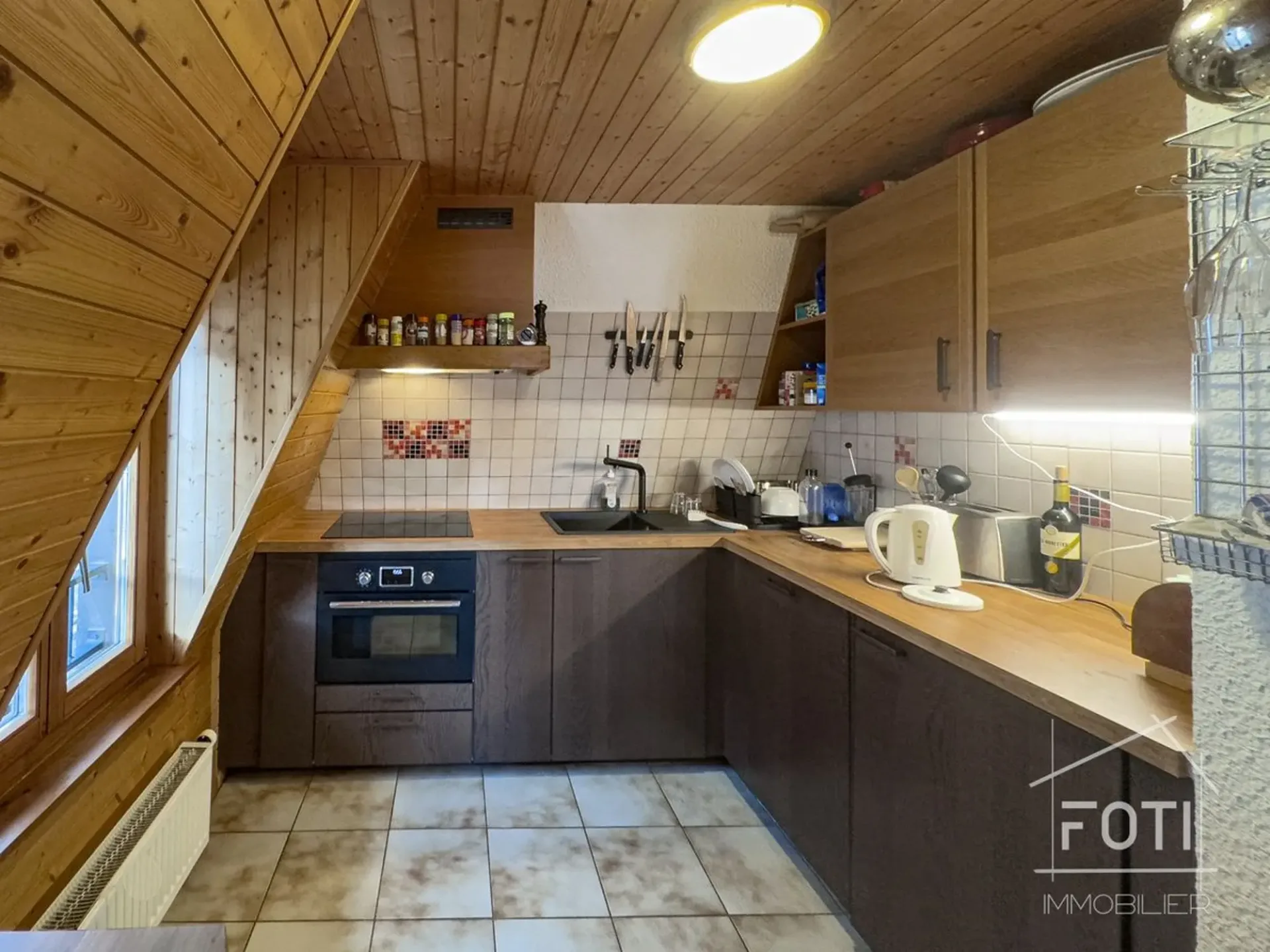 Appartement en attique de 3,5 pièces.