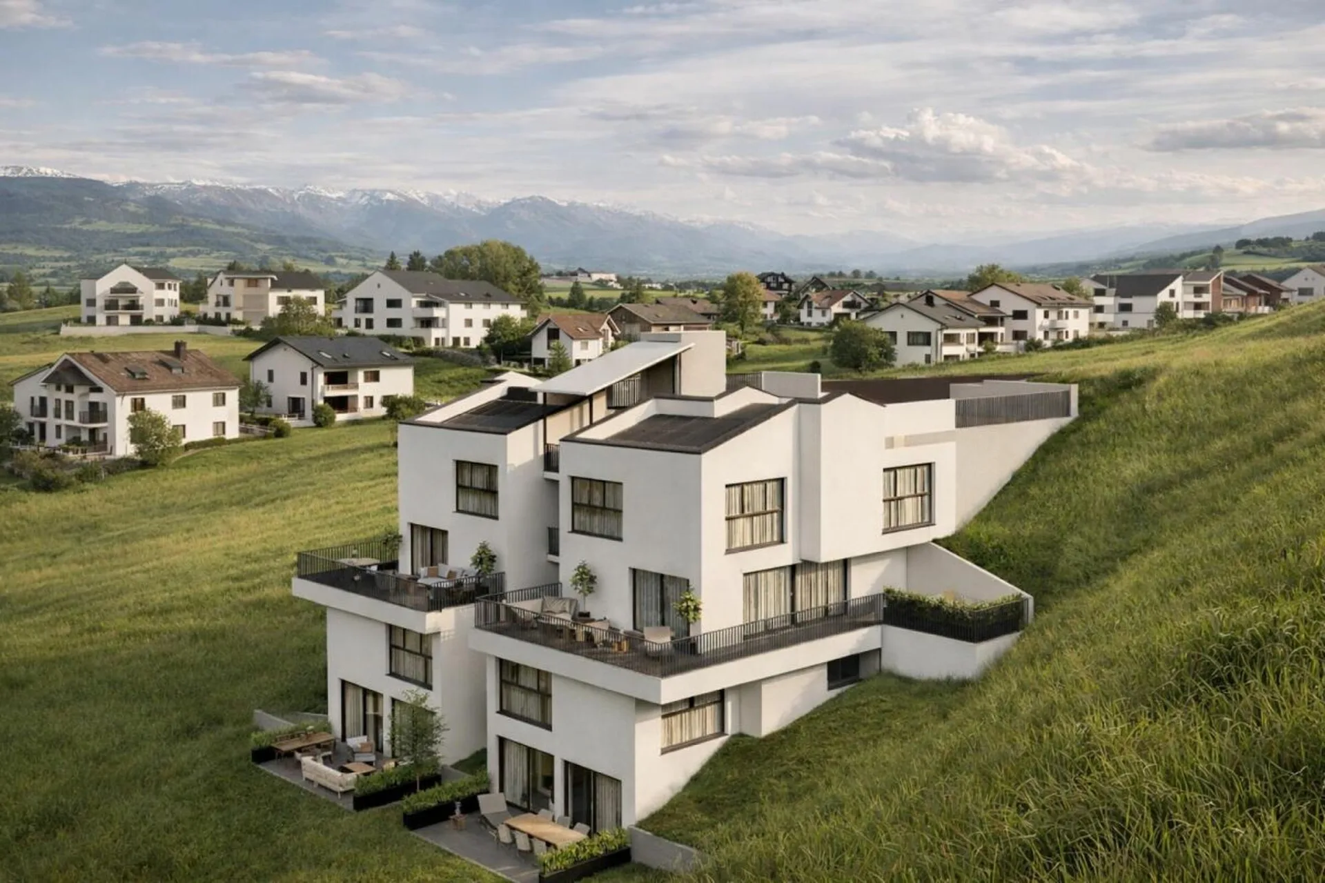 4 Villen-Duplex