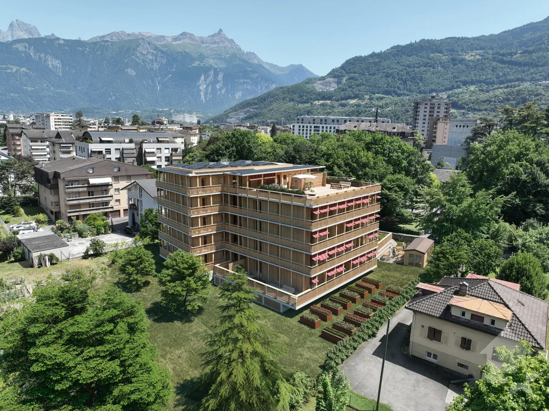 Monthey, La Kaazelle 4,5 Zimmer in einer ökologisch verantwortungsvollen Wohnanlage