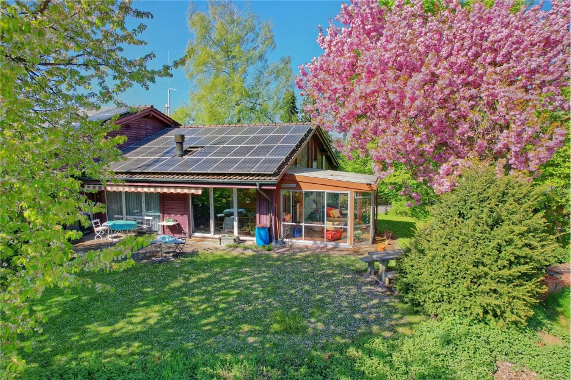 4½-Zimmer Doppeleinfamilienhaus mit Weitsicht ins Grüne