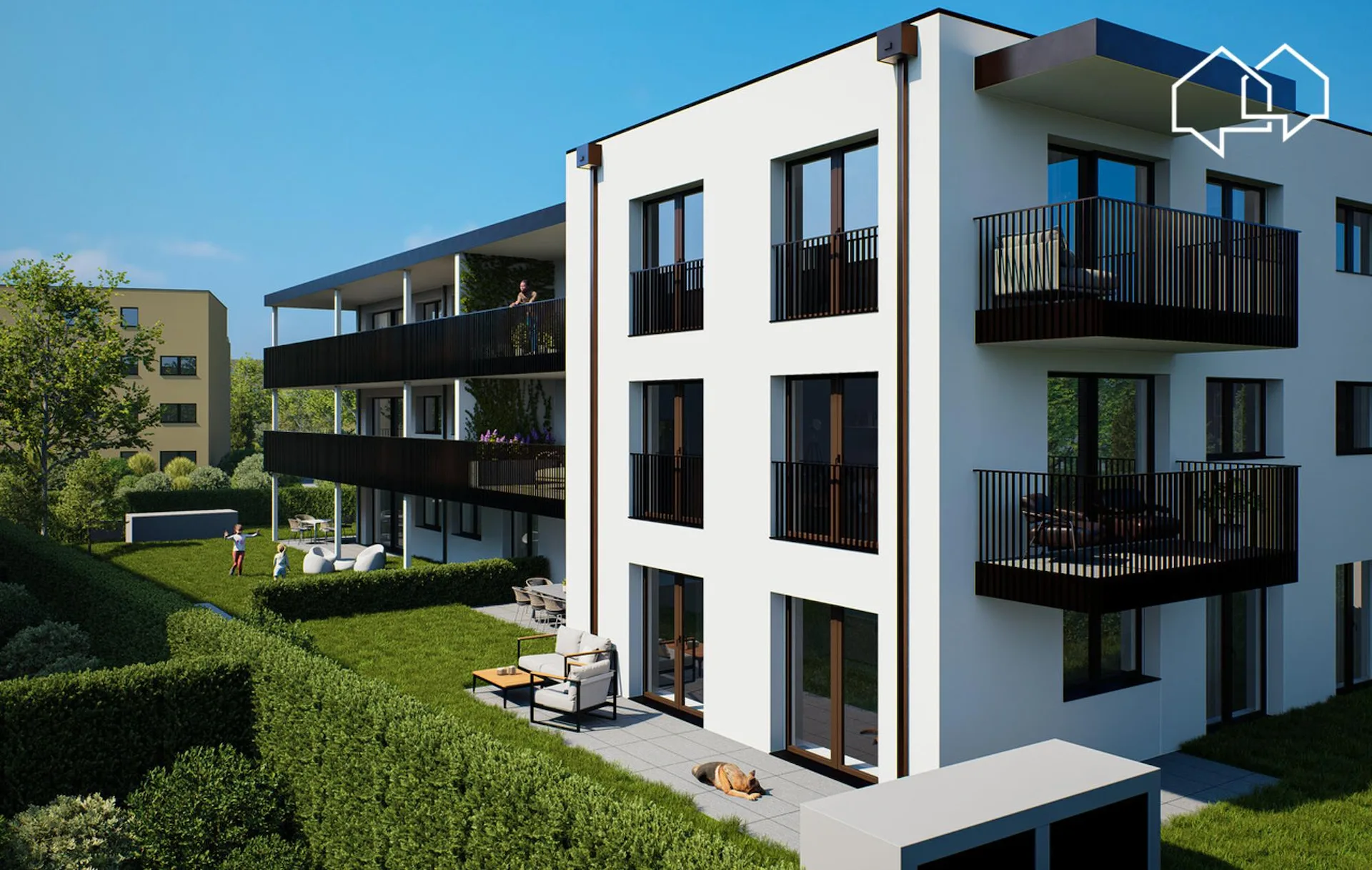 Le Clos du Tiguelet - Appartement de 4.5pces au rez (lot 0.6)