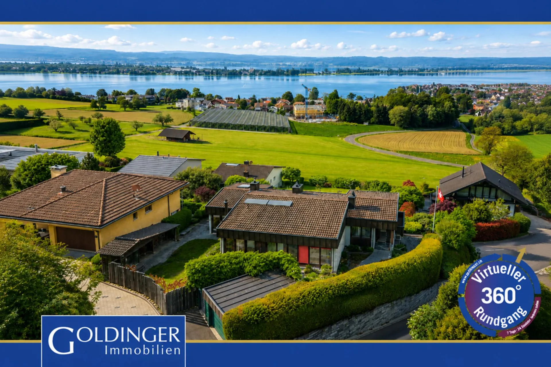 Dreamy view location with development potential