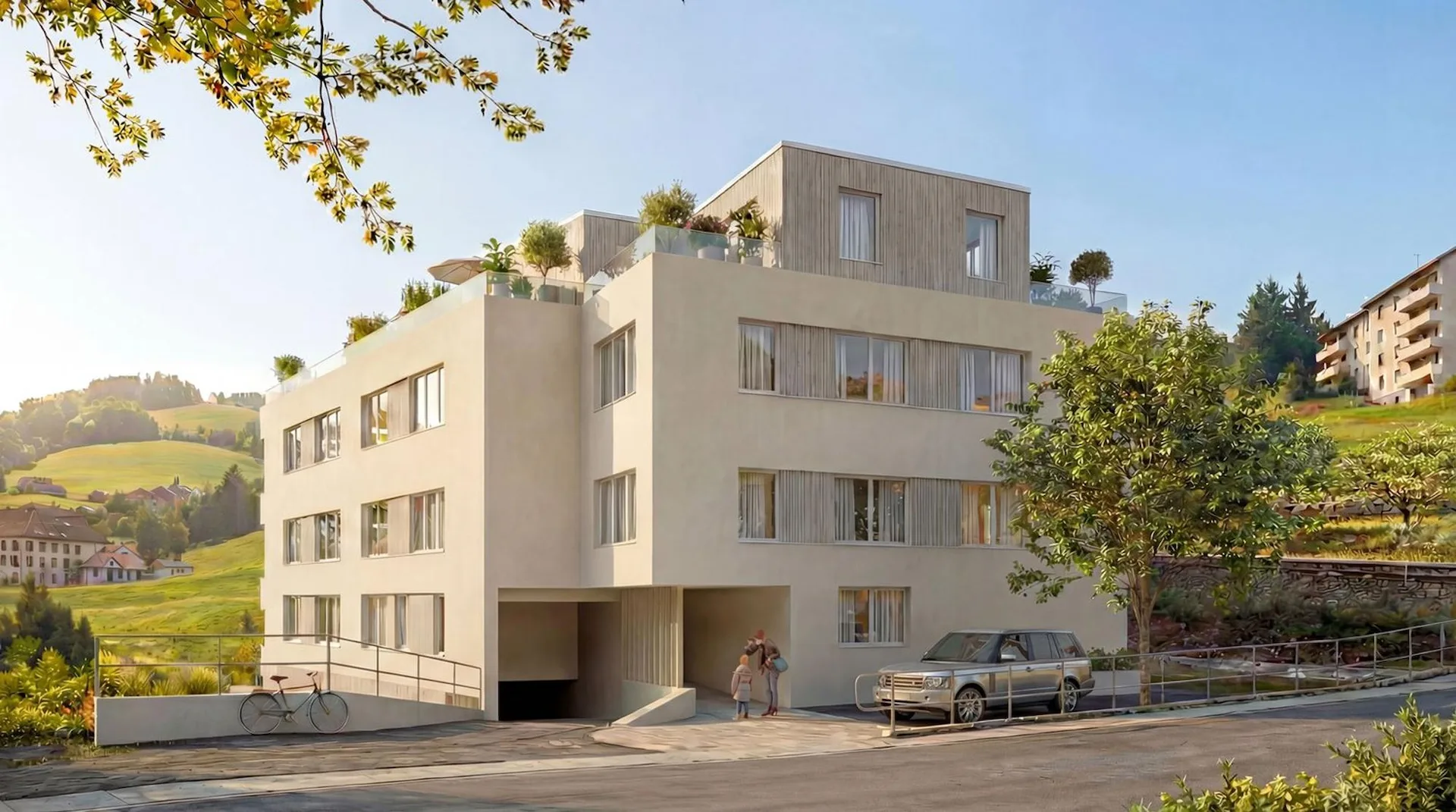 Projekt Erlenbach Herisau – Wohnung 2 – Erdgeschoss Ost