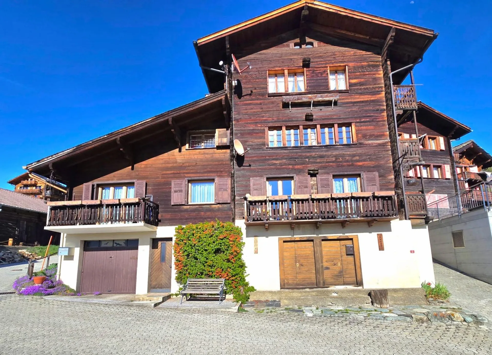Charmantes Wohnung mit 4 Zimmern und Kamin in Suen (Saint-Martin), Val d'Hérens