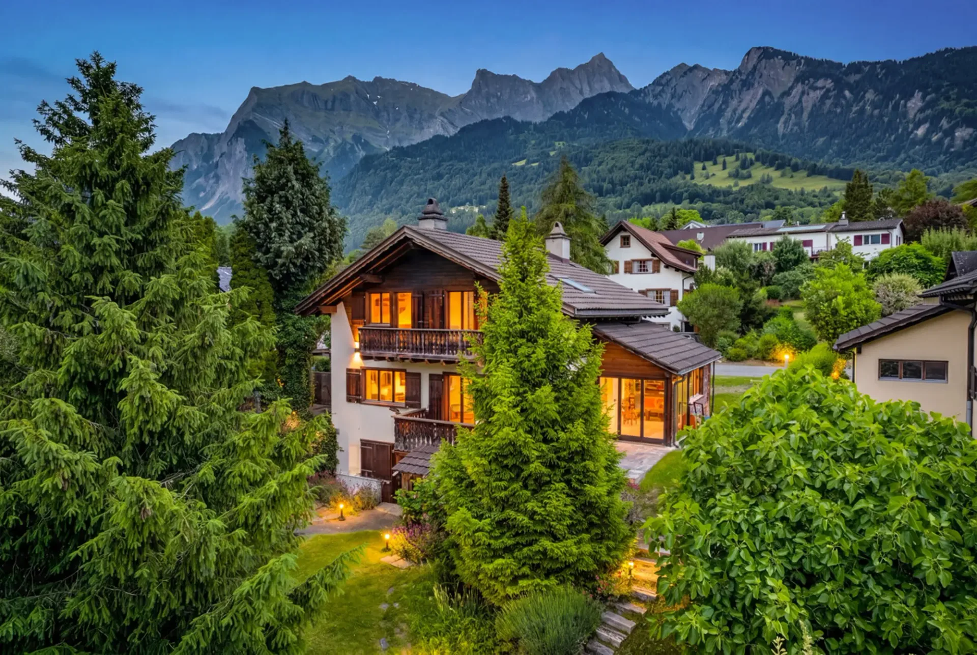 Einfamilienhaus in Maienfeld mit Weitsicht und Potenzial