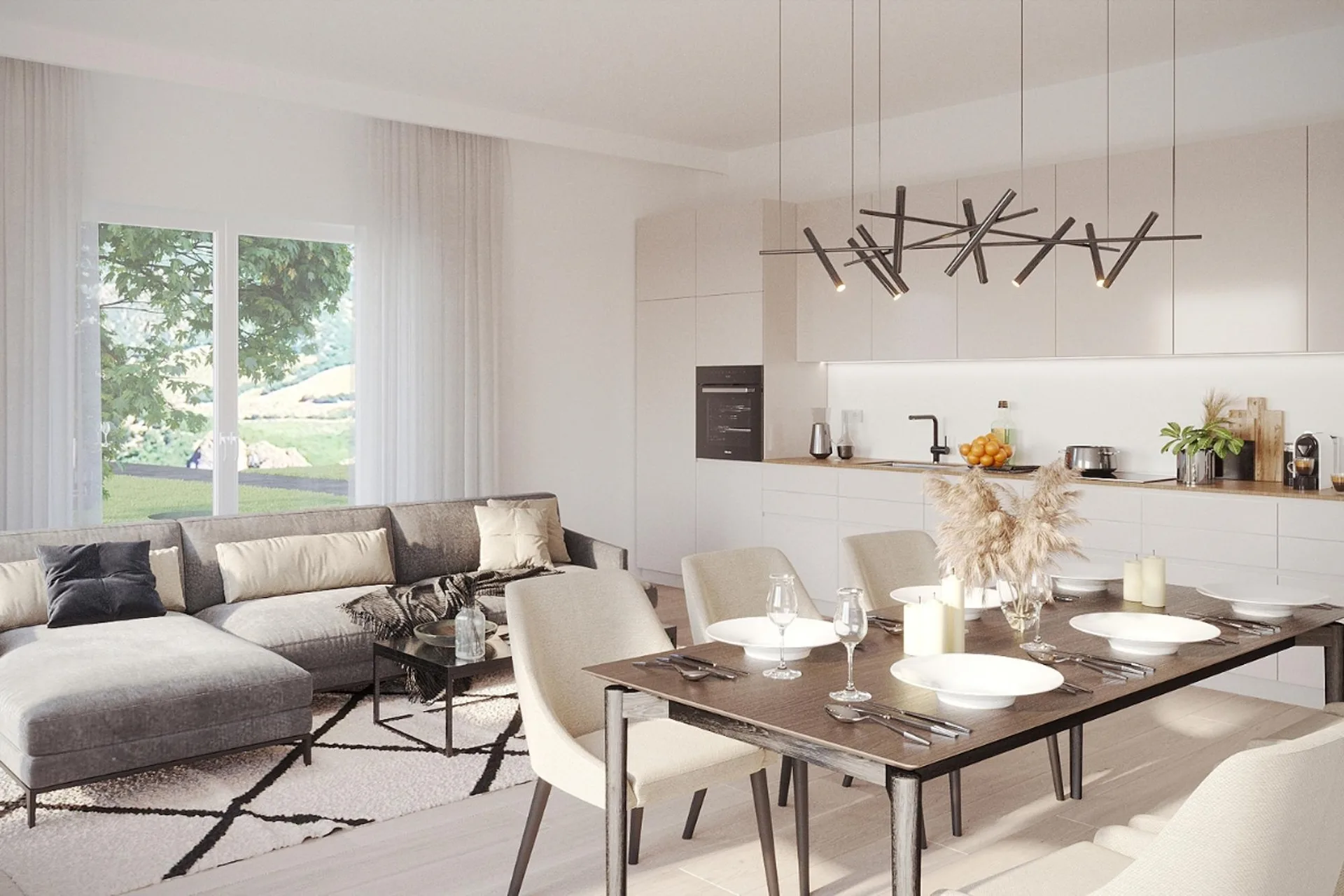 La Bergerie - Lot 16 - Appartement neuf de 4.5 pièces au 1er étage avec balcon