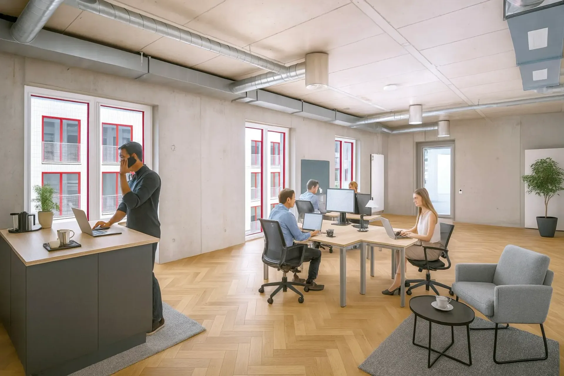 Ihr neuer Arbeitsplatz im Nidfeld - Büroflächen schlüsselfertig und flexibel gestaltbar