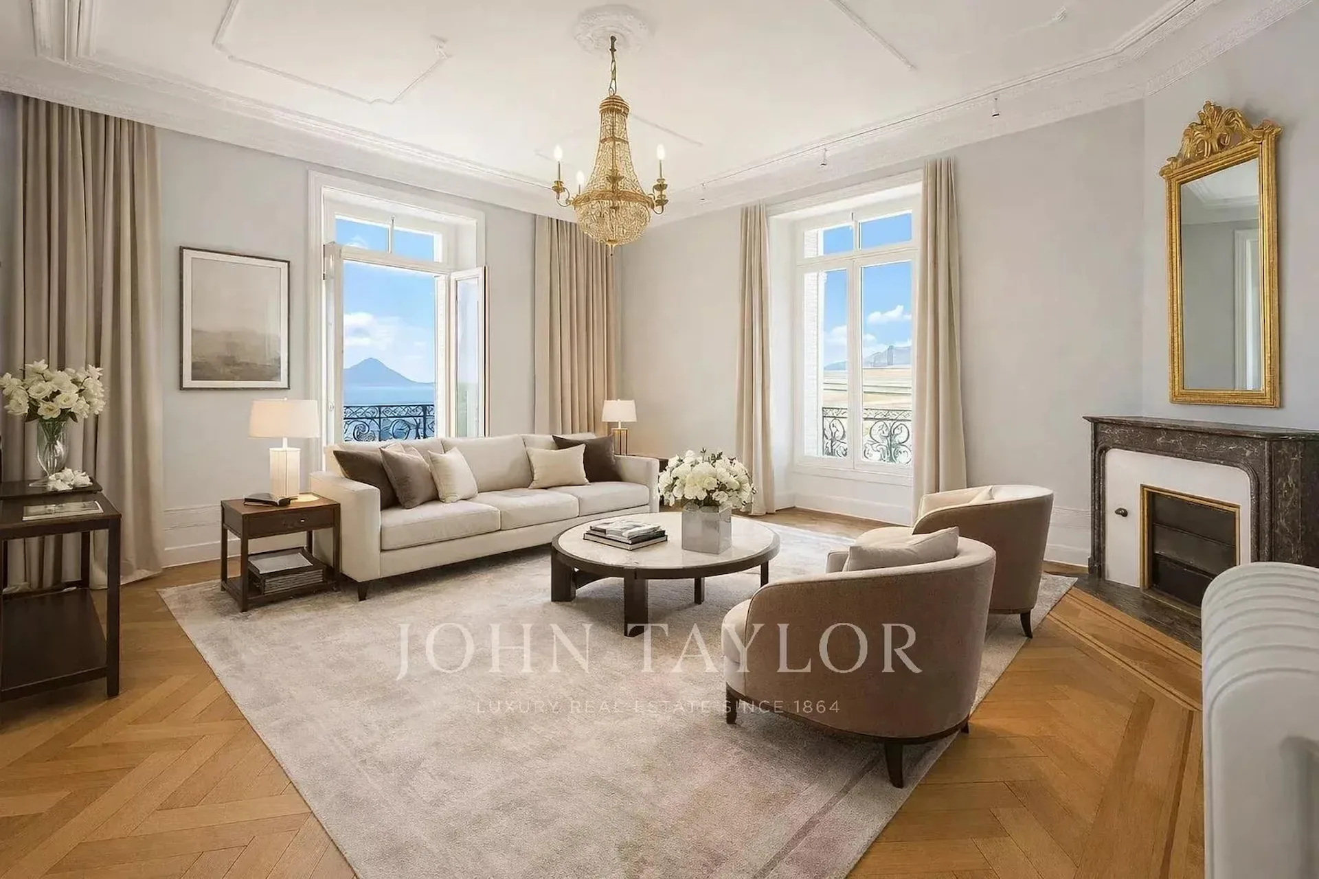 Elegantes Apartment mit unvergleichlichem Blick auf den Genfersee