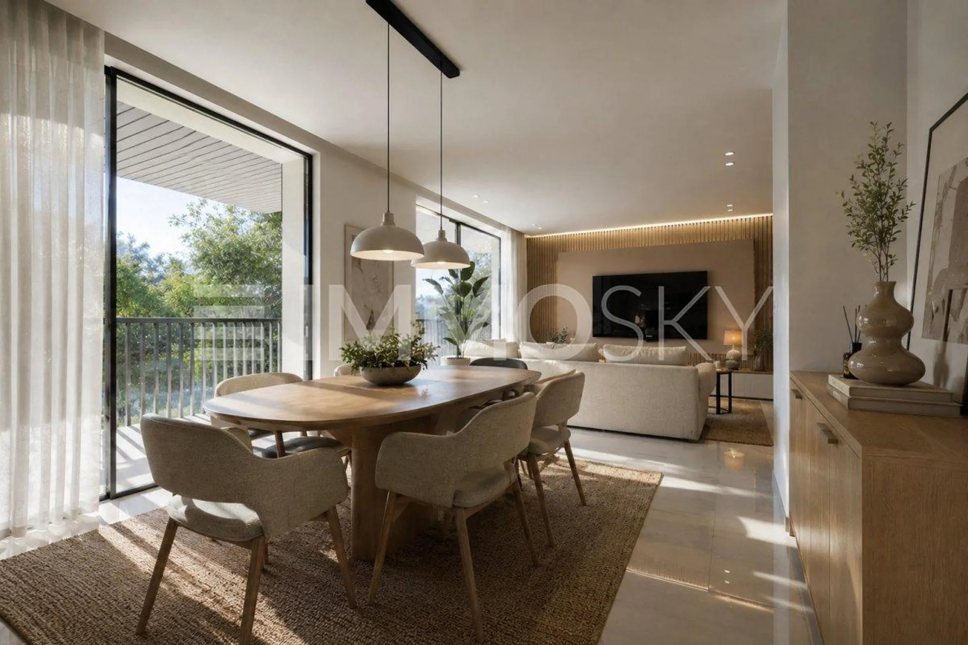 4,5 pièces en duplex moderne avec beaux volumes