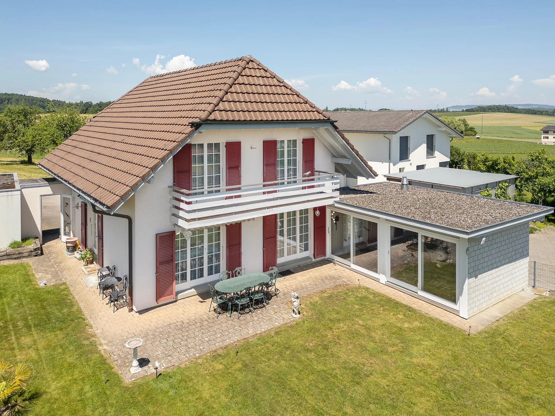Einfamilienhaus mit Wintergarten...Liebistorf
