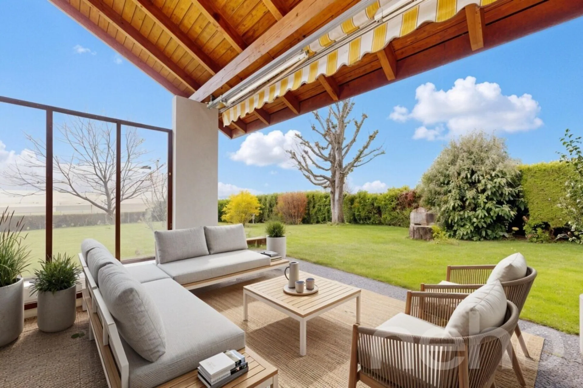 Un havre de paix pour cette maison individuelle