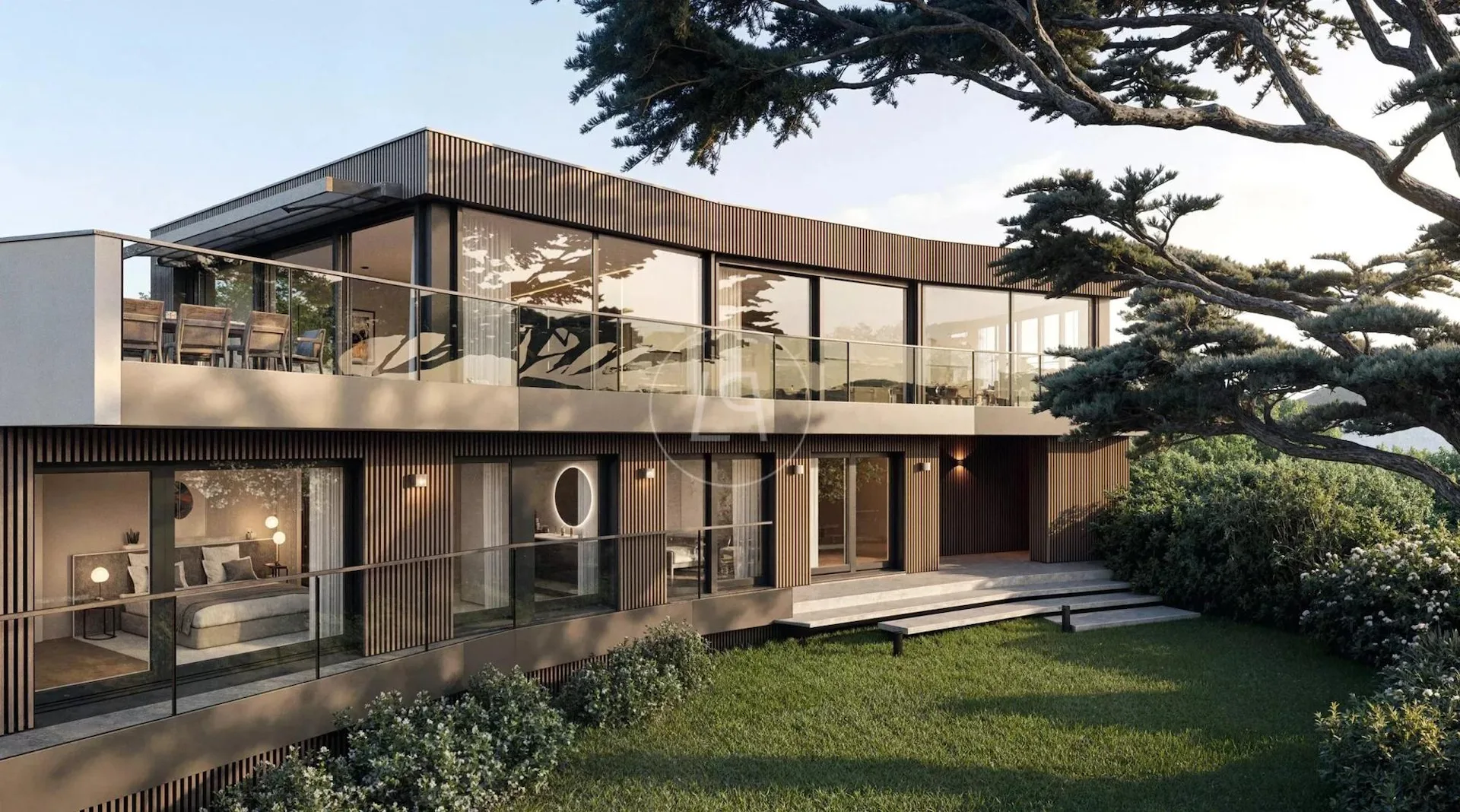 Superbe moderne Villa im Bau nahe dem See in Tannay