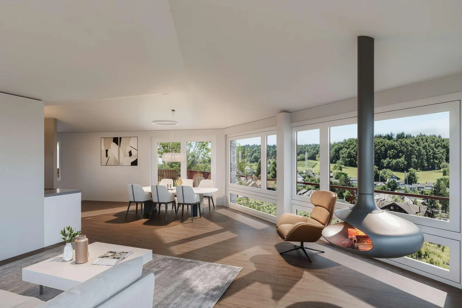 3.5-Zimmer-Maisonette - modernes Wohnen über 2 Etagen -  ?Zu den Reben?
