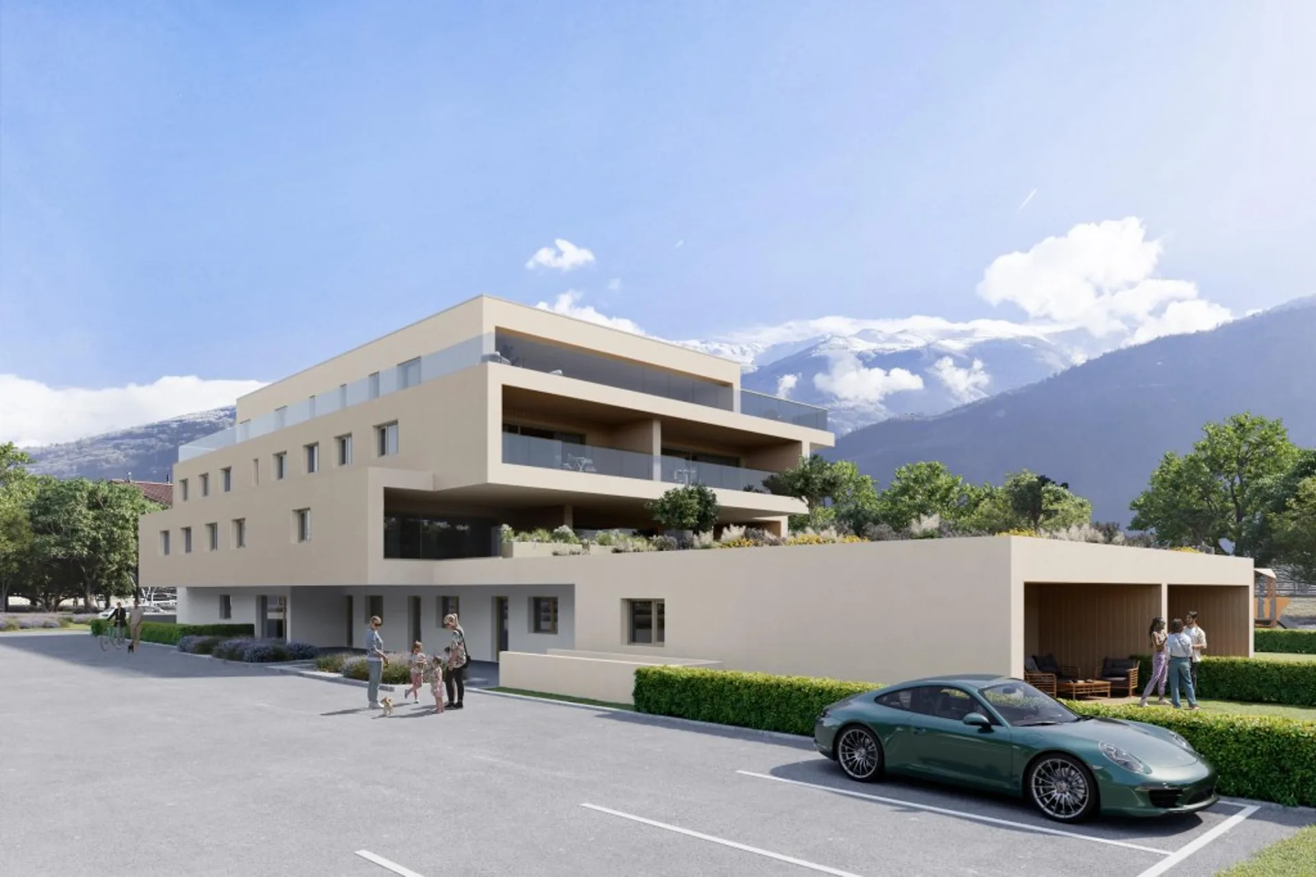Promotion "Le Miami" 4.5 rooms in Vétroz
