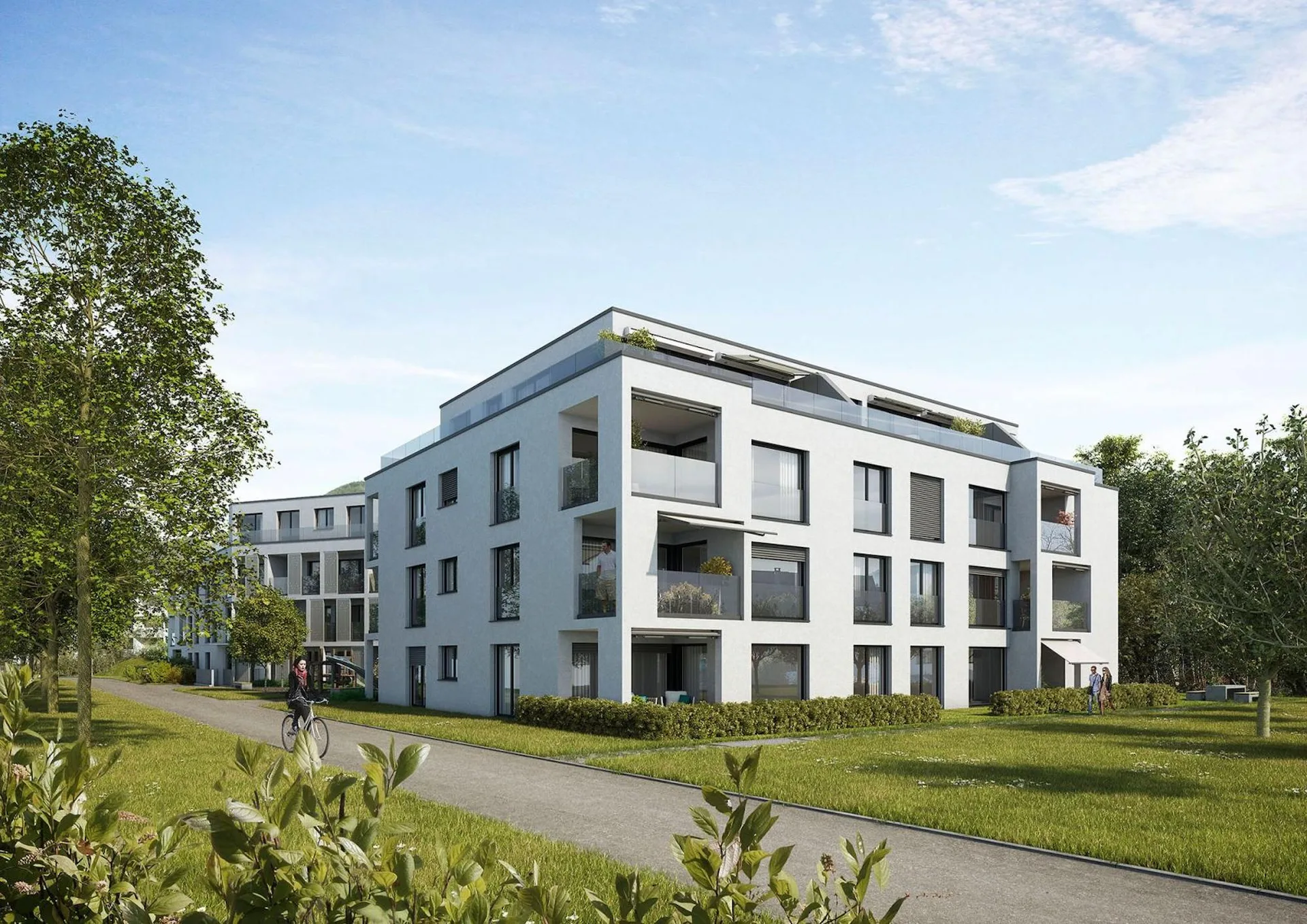 Exklusive 3.5-Zimmer-Wohnung an zentraler und ruhiger Lage in Frick