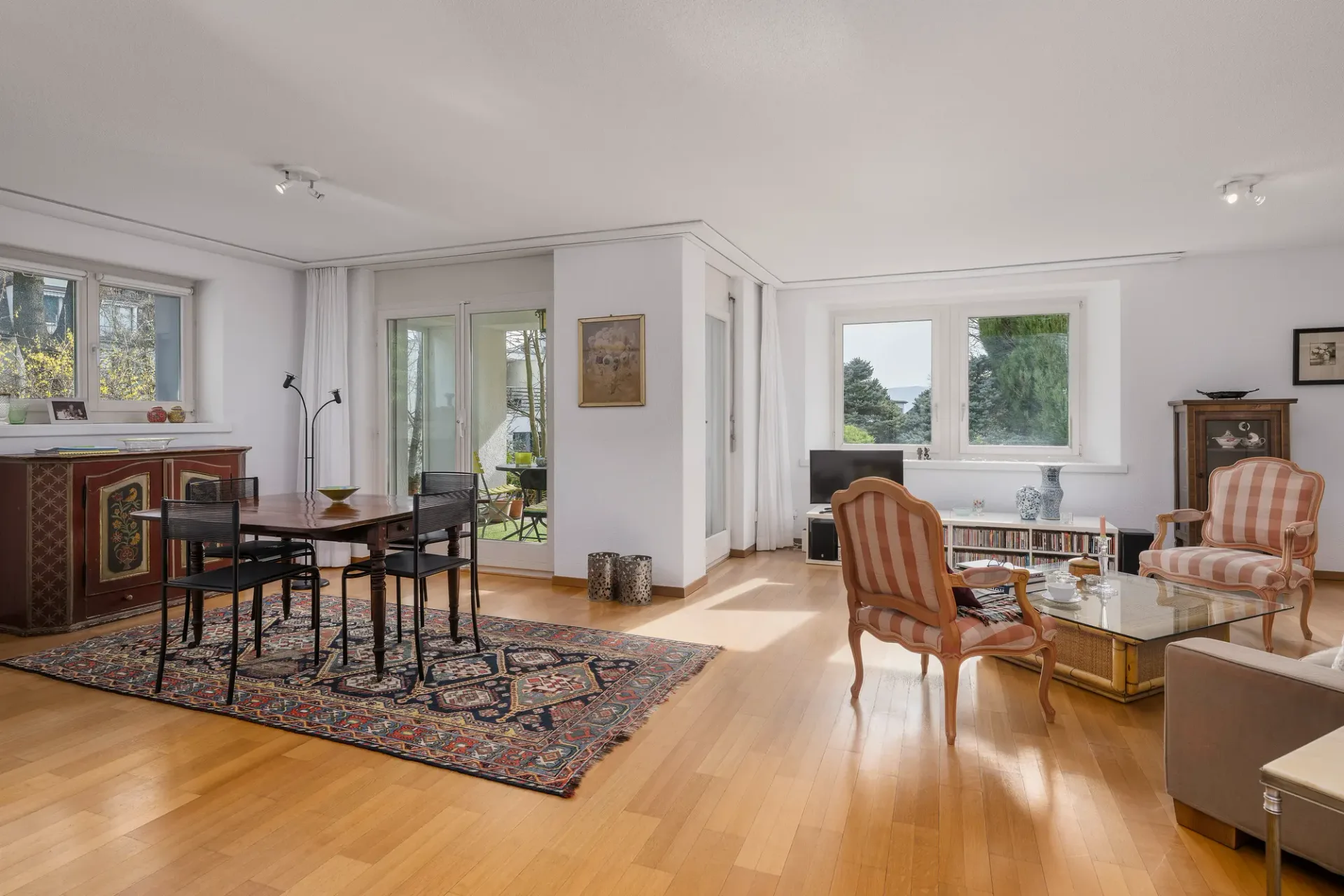 Gartenwohnung mit separatem Studio