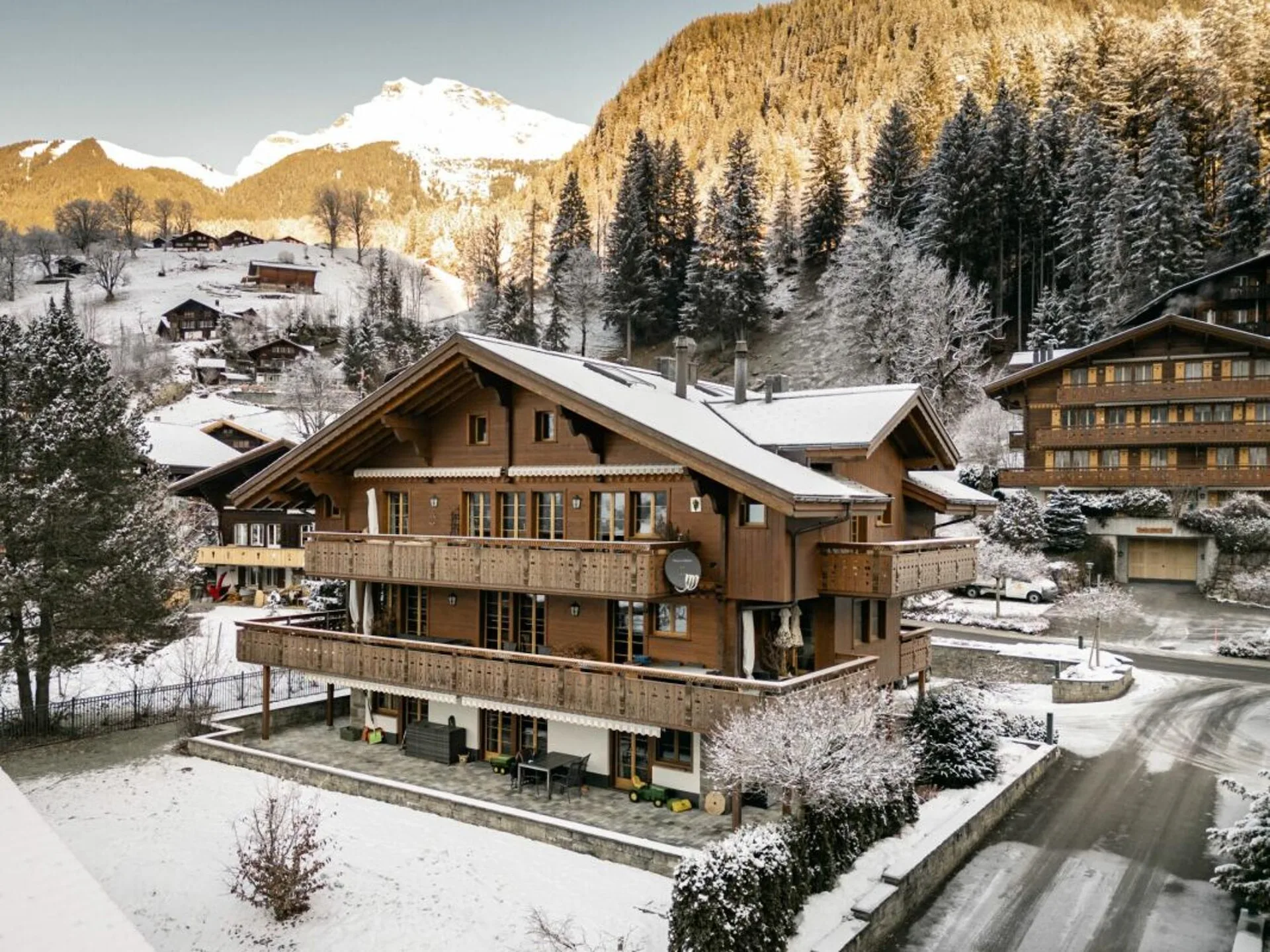Appartement ensoleillé de 4,5 pièces, Chalet Silberblume