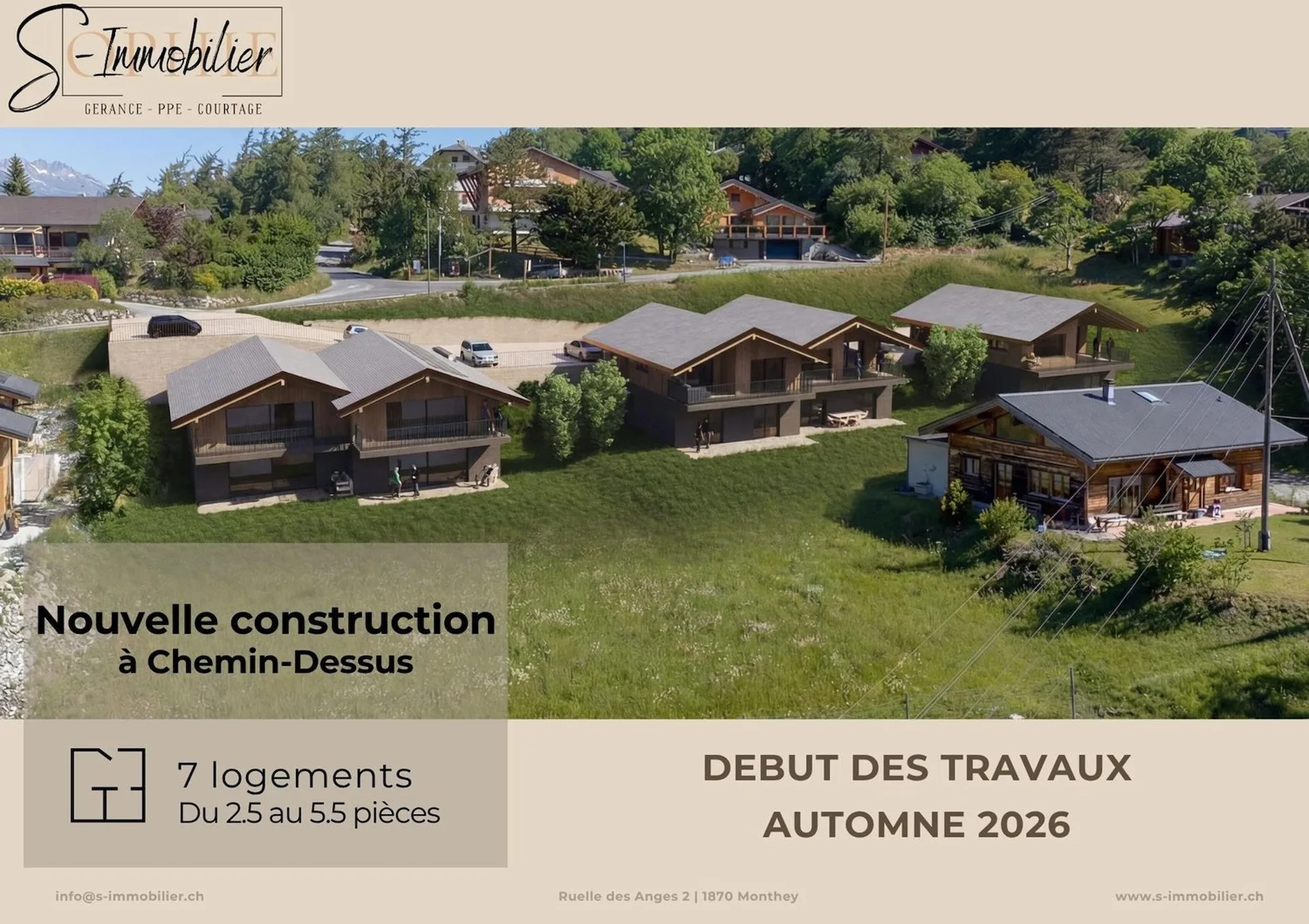 Neubau in Chemin-Dessus - Lot C01