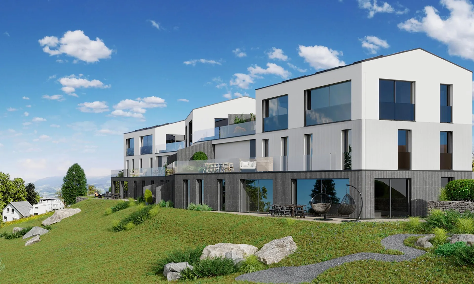 Spacieux triplex de 5.5 pièces à Sorens