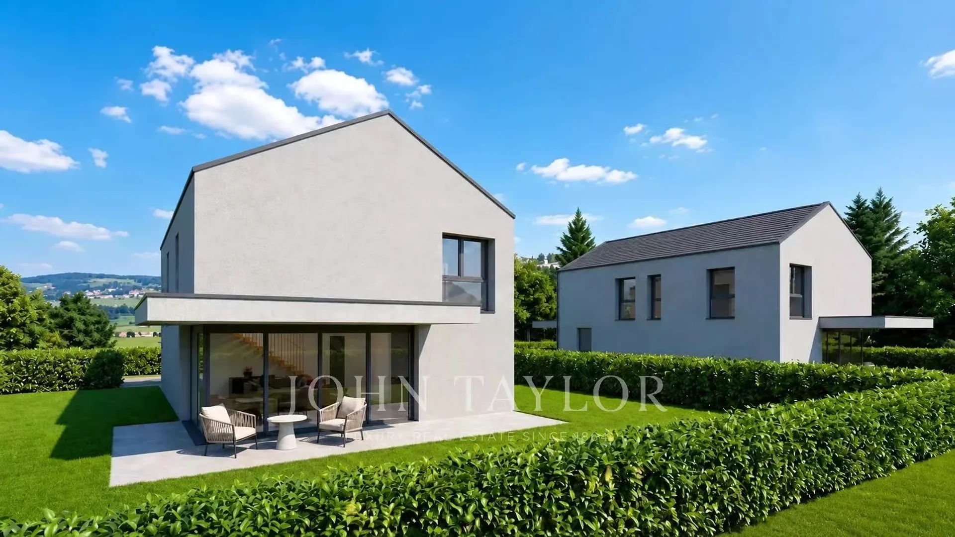 Neue Promotion im Herzen von La Côte ? Zwei contemporary Villen