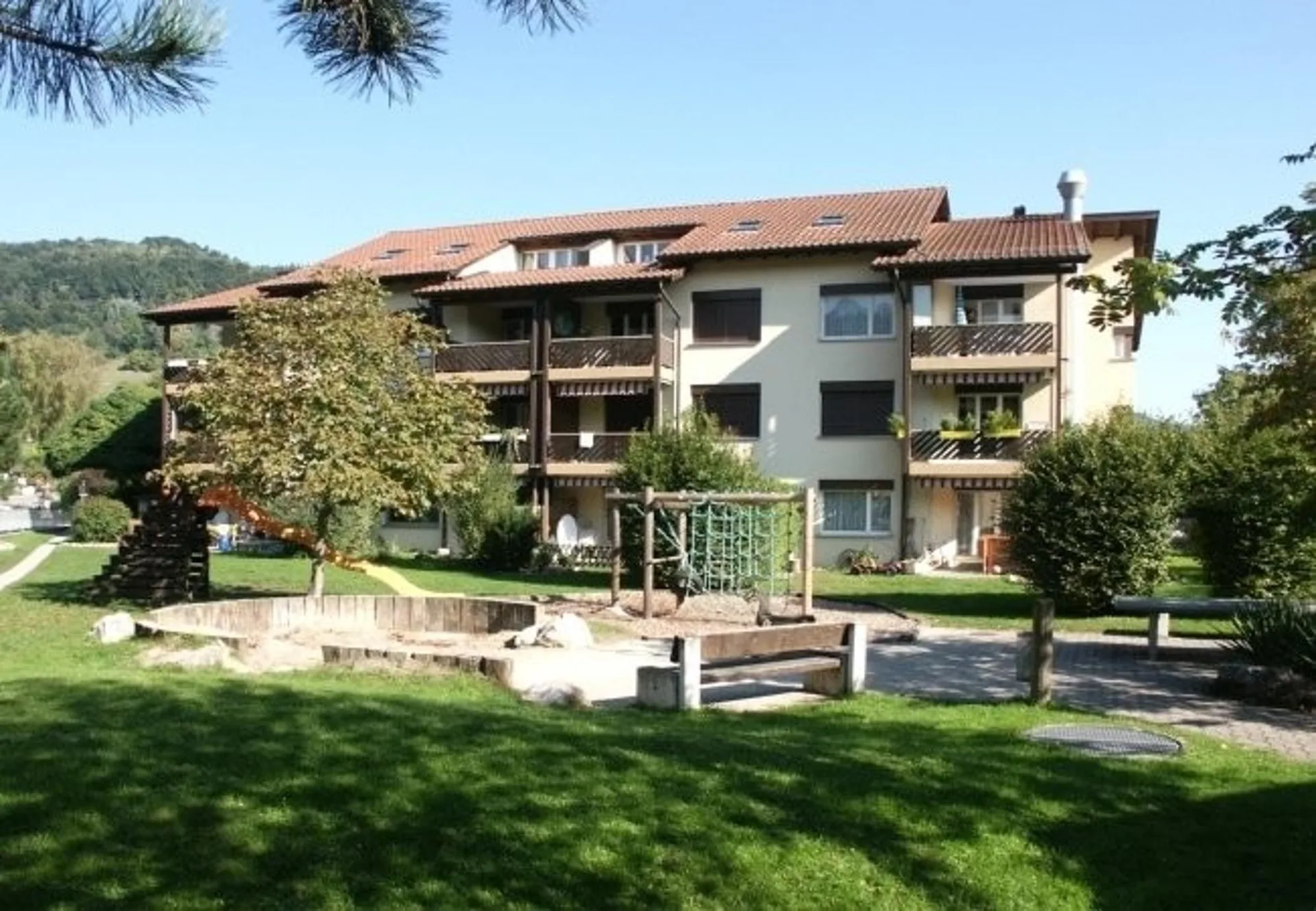 Gemütliche Wohnung mit grossem Balkon