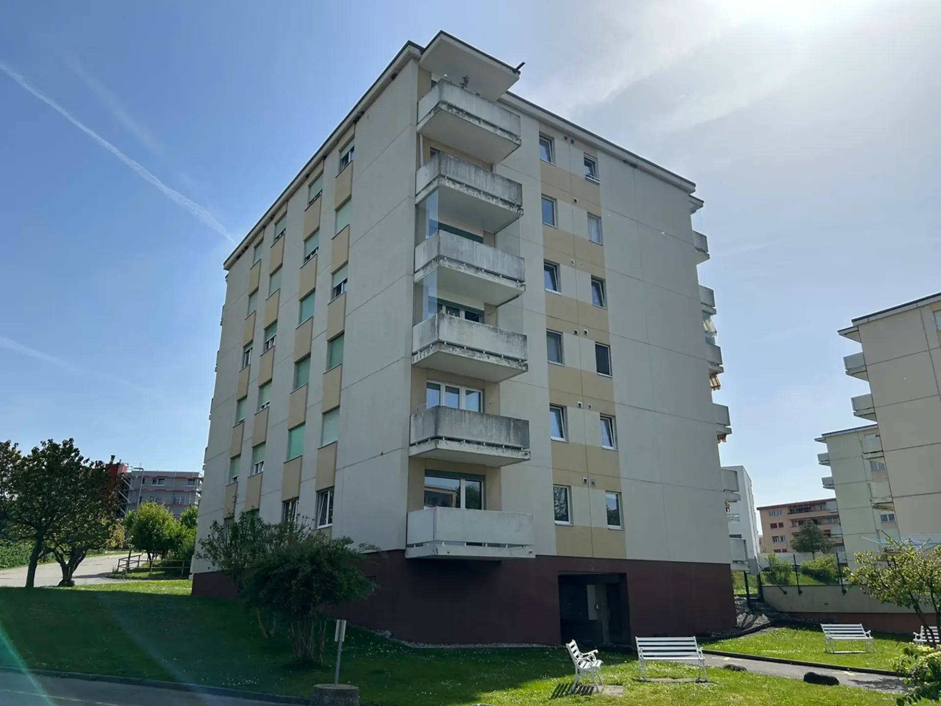 Marly zu verkaufen 3.5-Zimmer-Wohnung in der Nähe aller Annehmlichkeiten