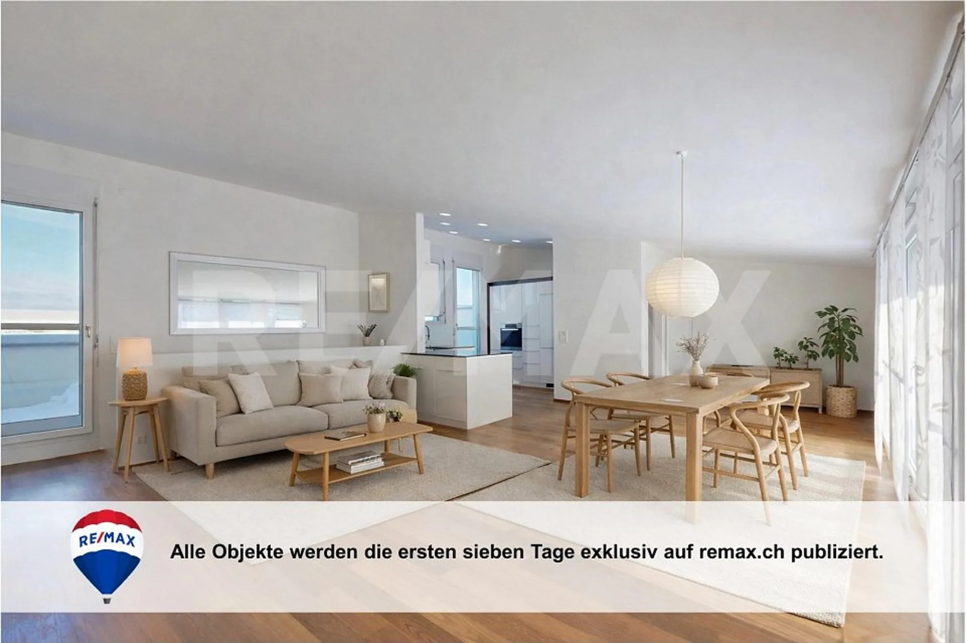 Wohnen über dem Nebelmeer erlesene 5.5 Zimmer Attika mit 3.5m Raumhöhe und Weitblick
