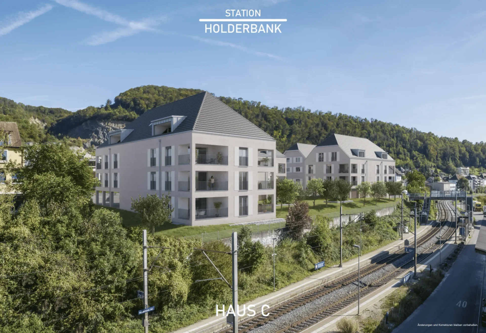 Moderne 3.5-Zimmer-Dachwohnung mit Panoramablick in Holderbank