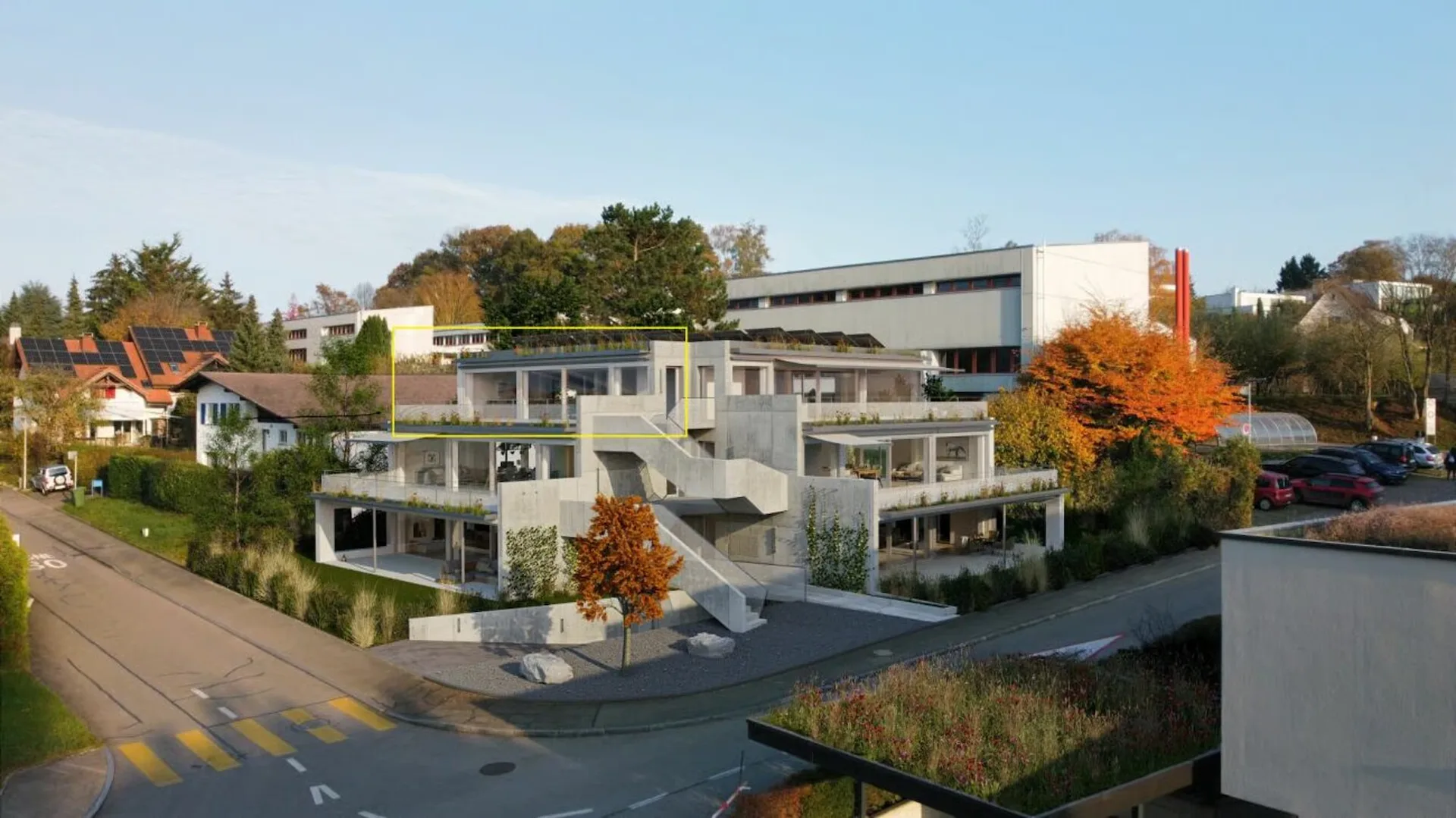 Exklusive Neubau-Attikawohnung mit traumhafter Seesicht
