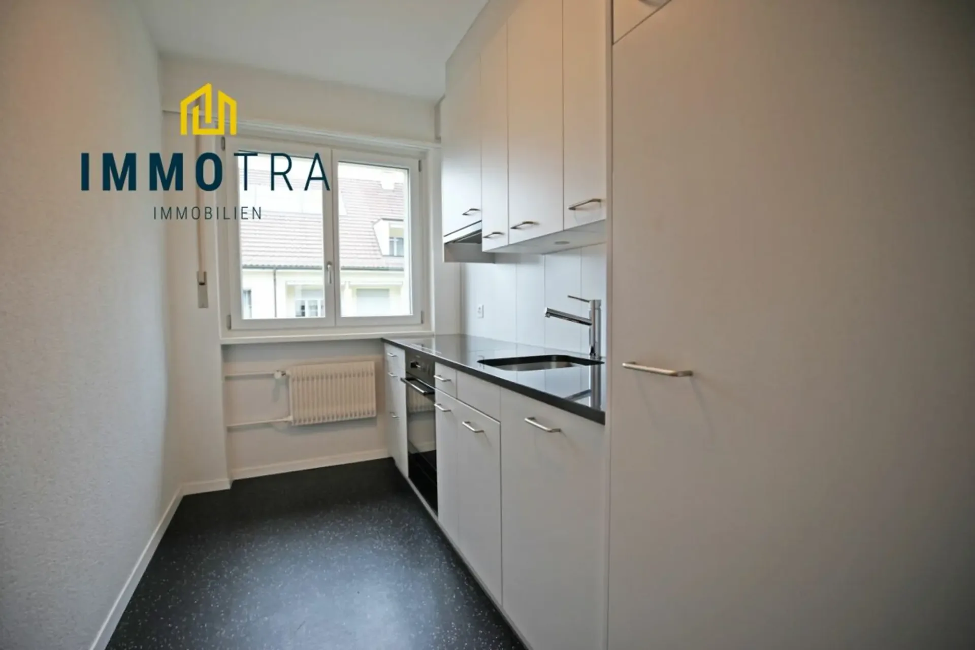 Partly renovated 1.5-room attic apartment