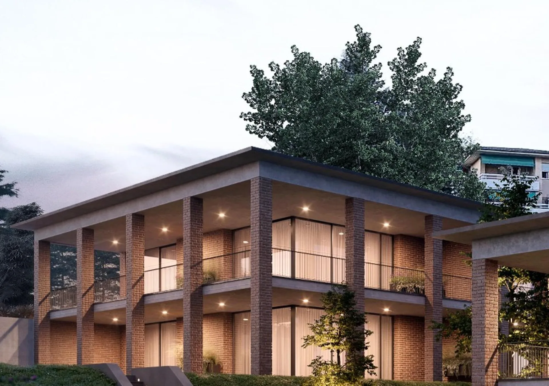 Prestigioso appartamento  con ampio terrazzo e giardino privato