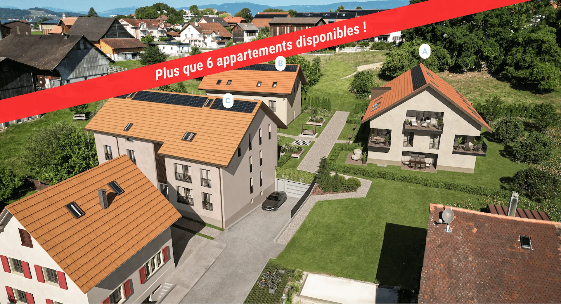 Duplex de 3.5 pièces avec combles (B.3)