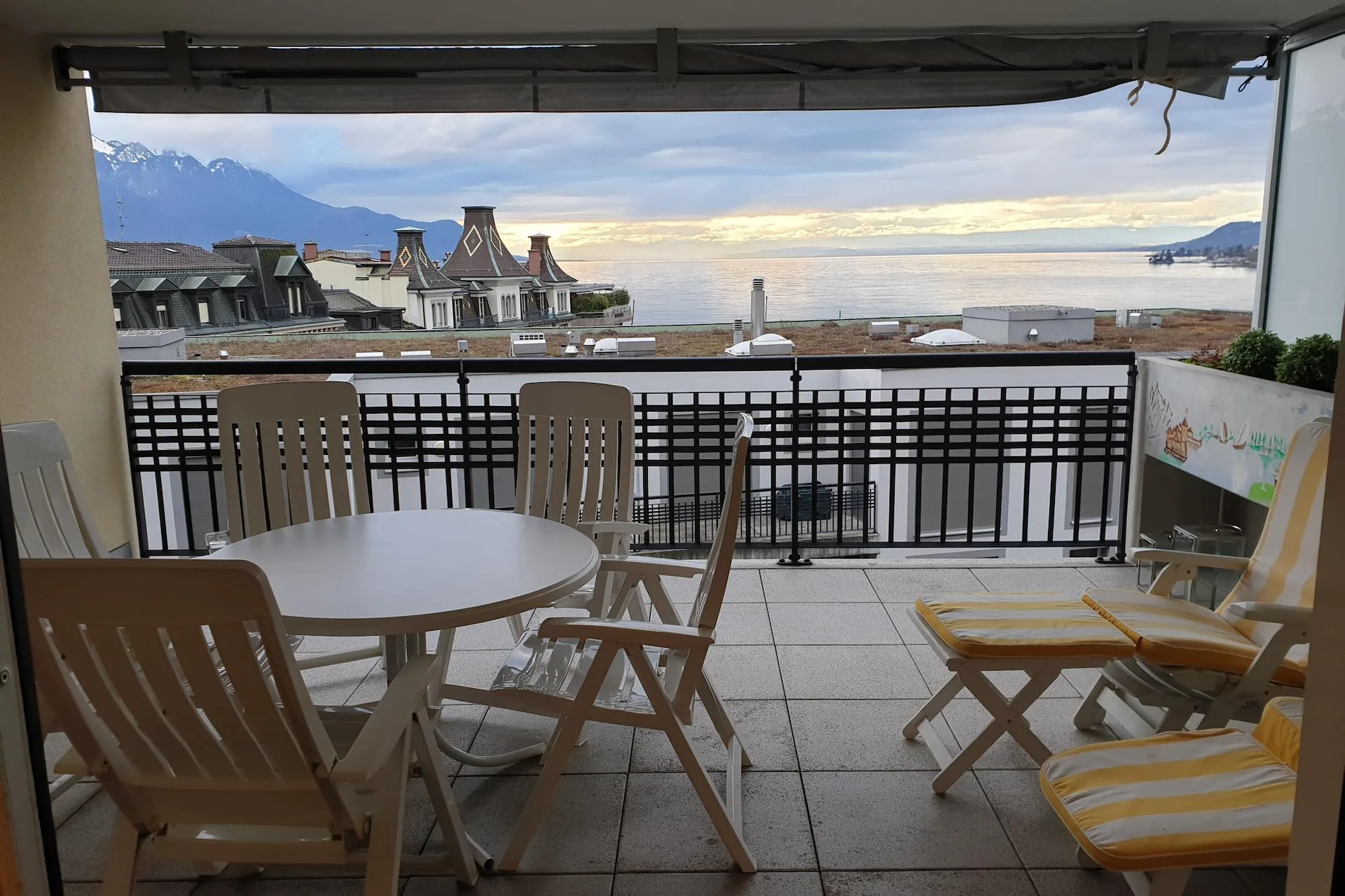 Möblierte 3.5-Zimmer-Wohnung im Stadtzentrum von Montreux
